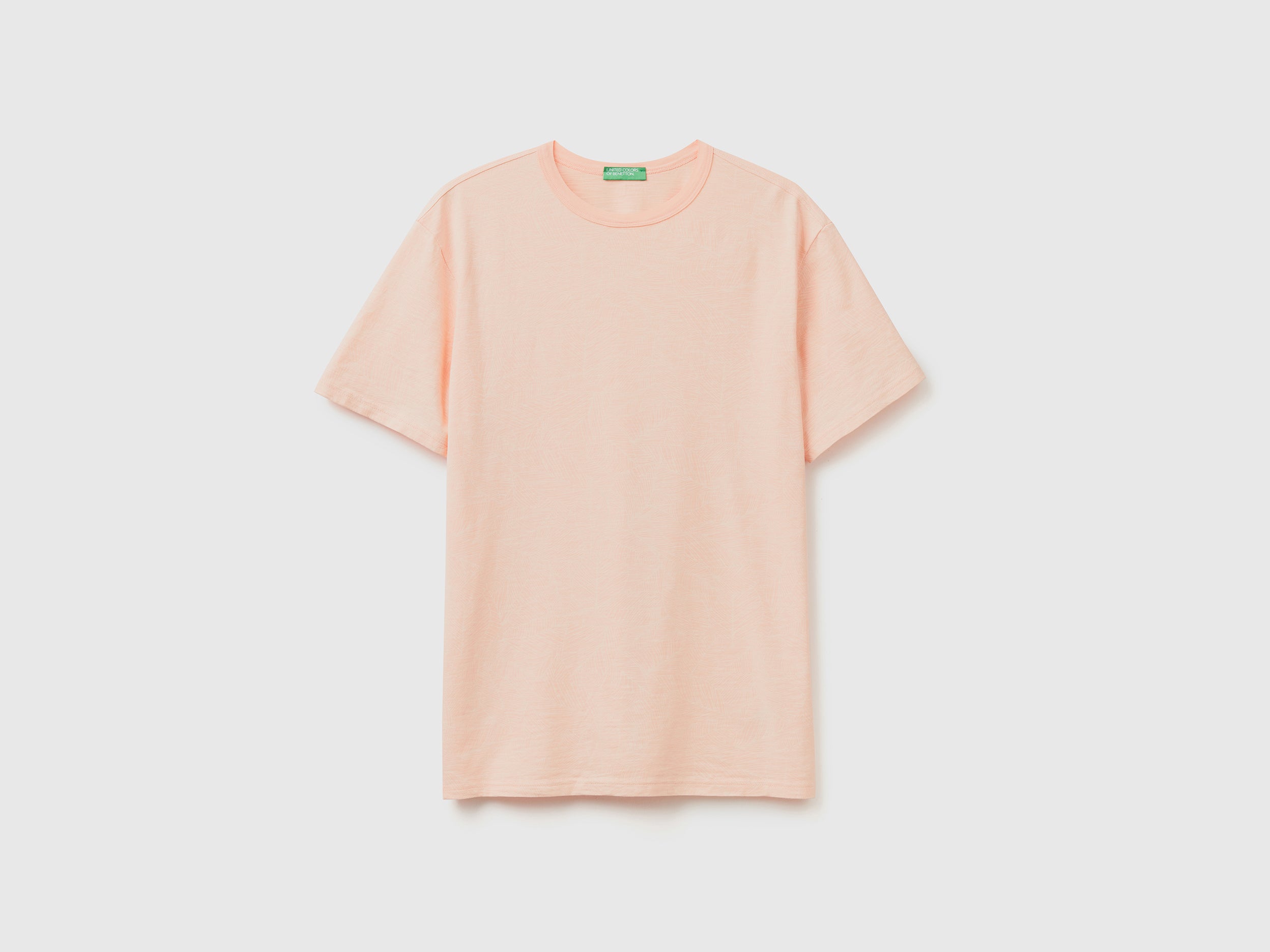 يونايتد كولورز اوف بينيتون تيشيرت سادة نص كم رجالي