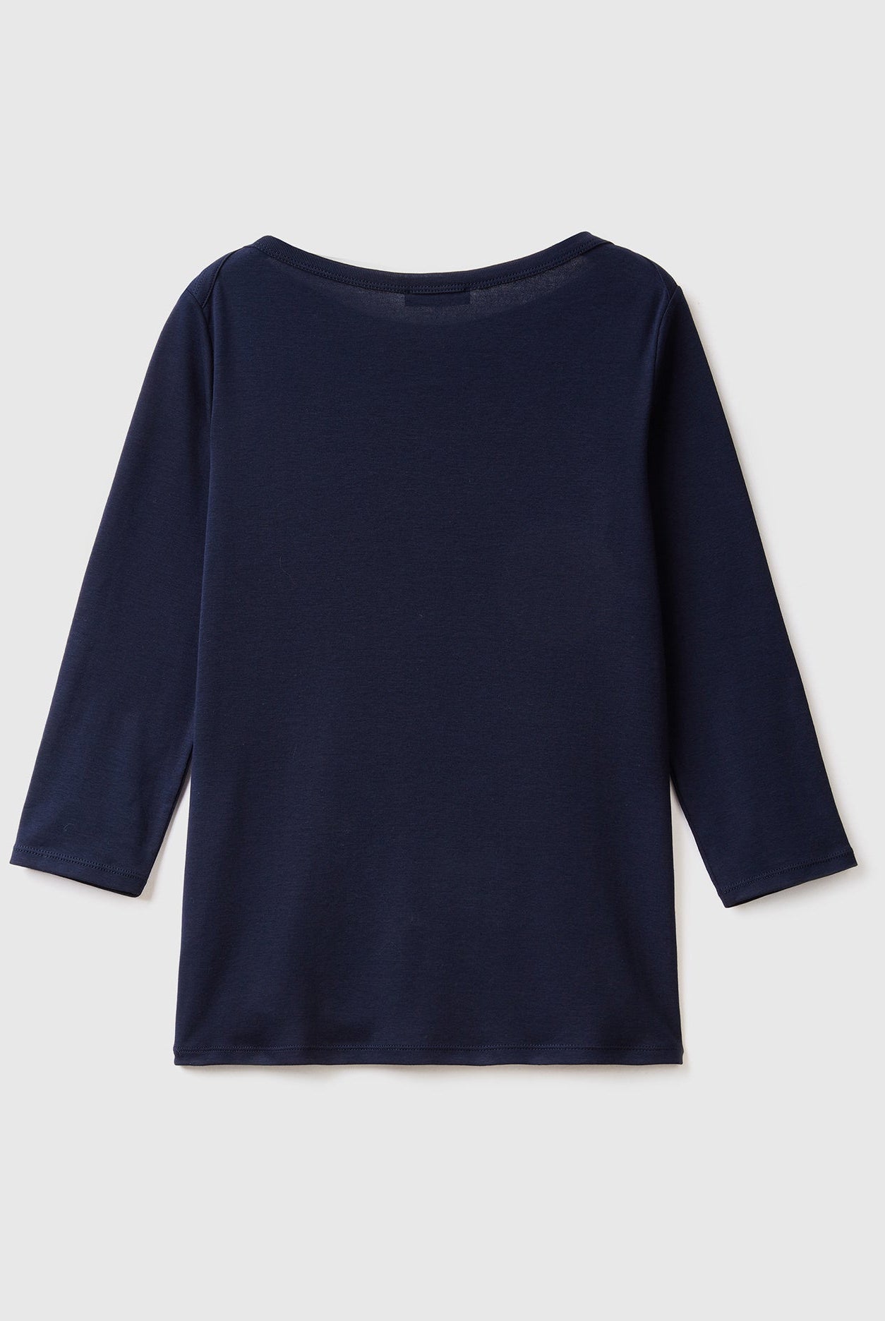 يونايتد كولورز اوف بينيتون تيشيرت برقبة دائرية من القطن الخالص 100% نسائي