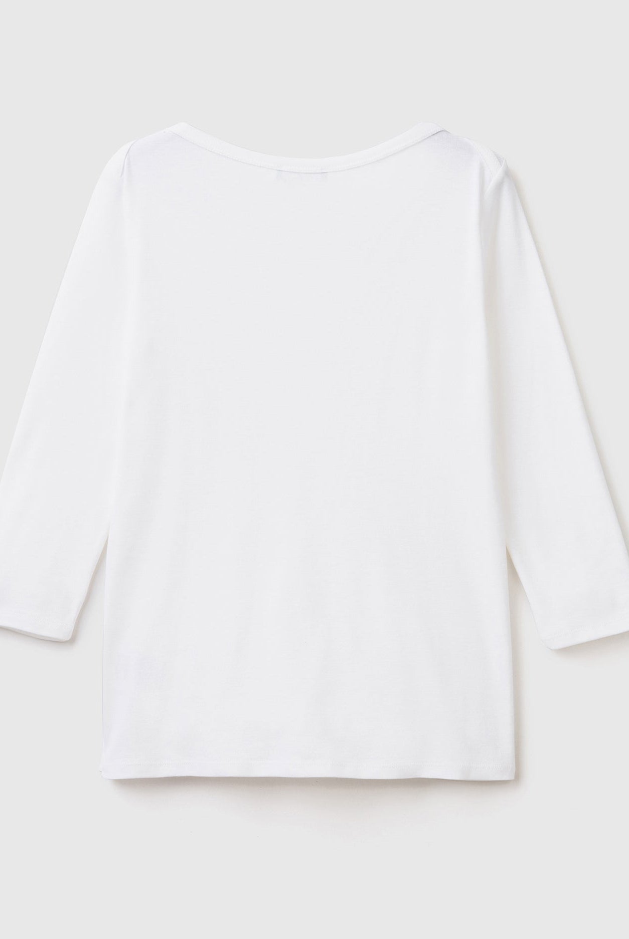 يونايتد كولورز اوف بينيتون تيشيرت برقبة دائرية من القطن الخالص 100% نسائي