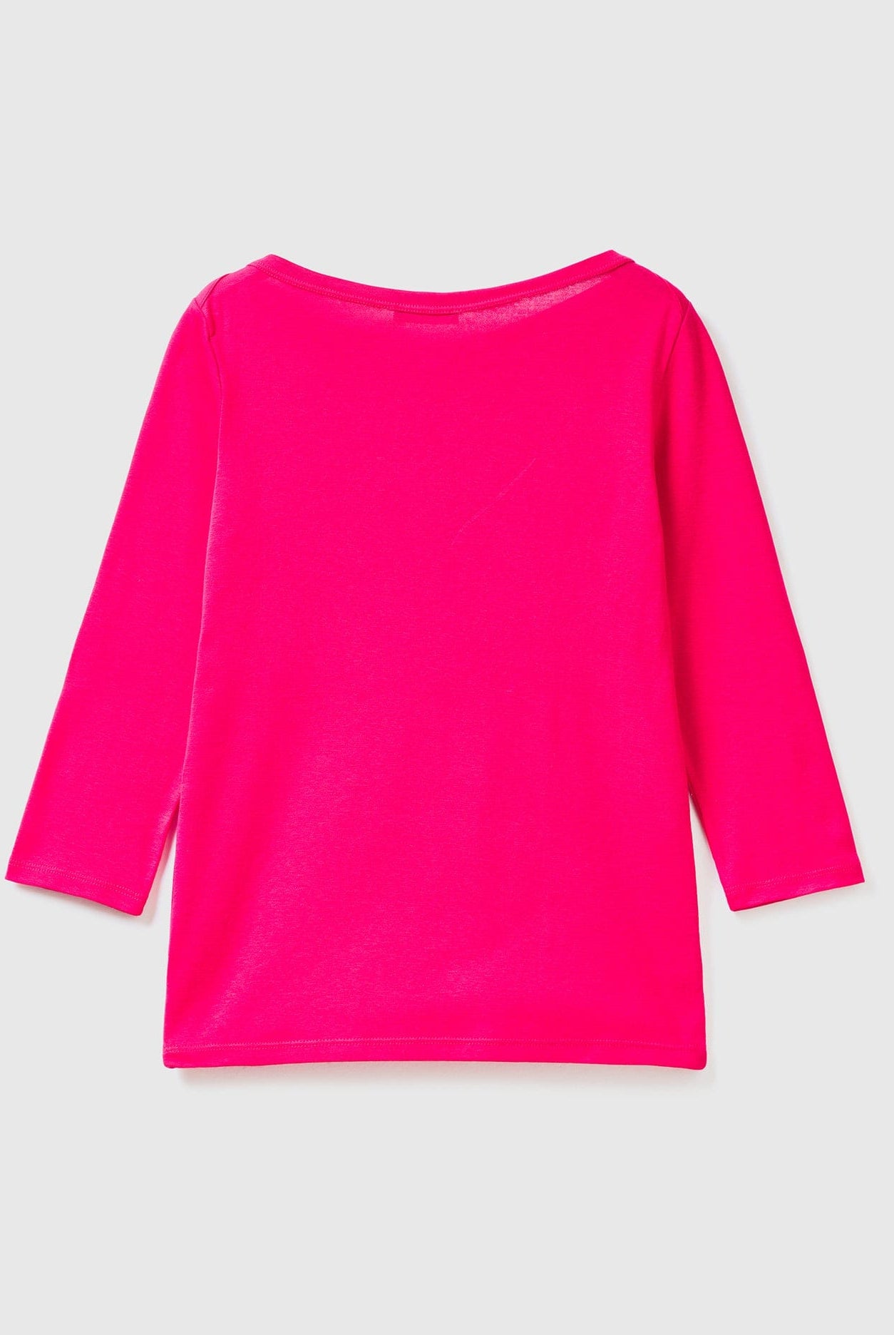 يونايتد كولورز اوف بينيتون تيشيرت برقبة دائرية من القطن الخالص 100% نسائي