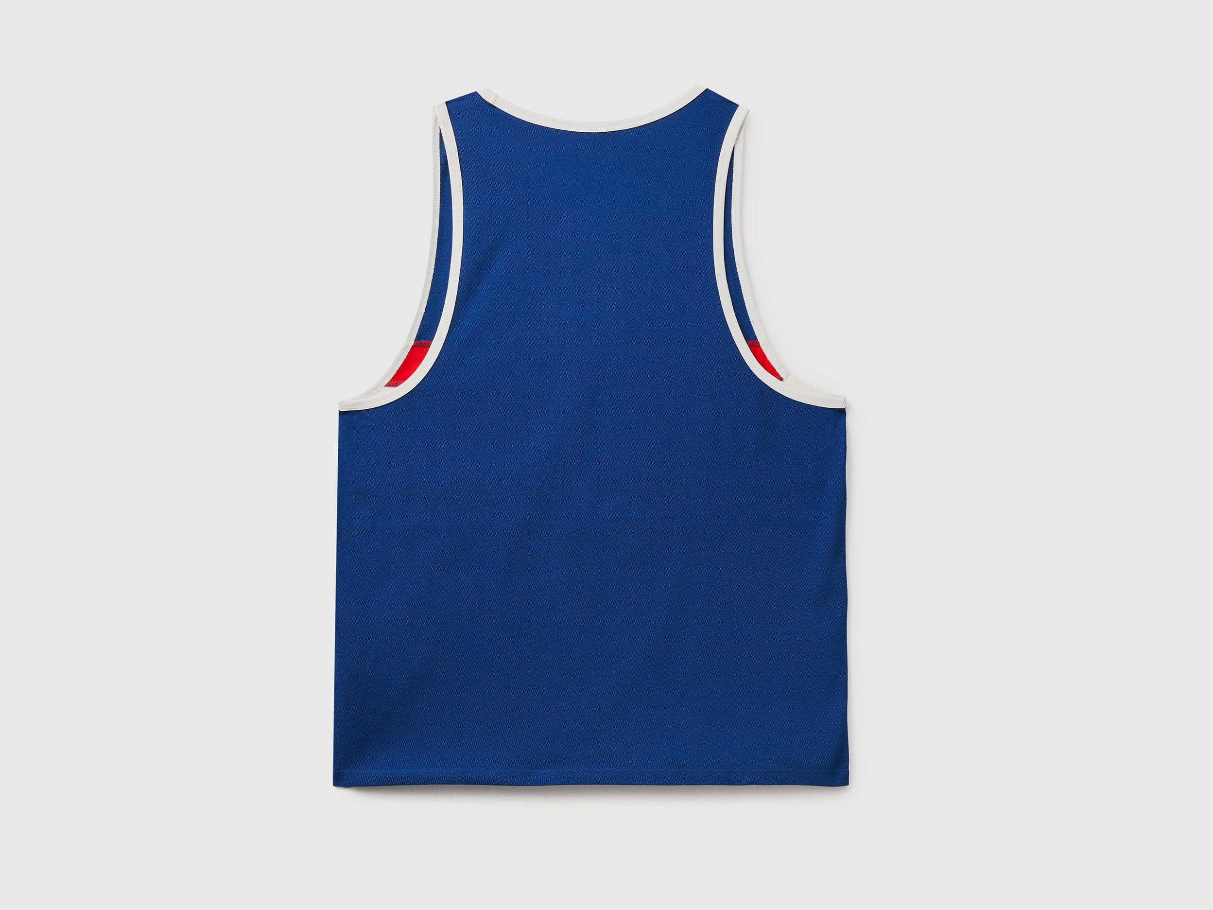 يونايتد كولورز اوف بينيتون تيشيرت كت بطبعة أمامية رجالي