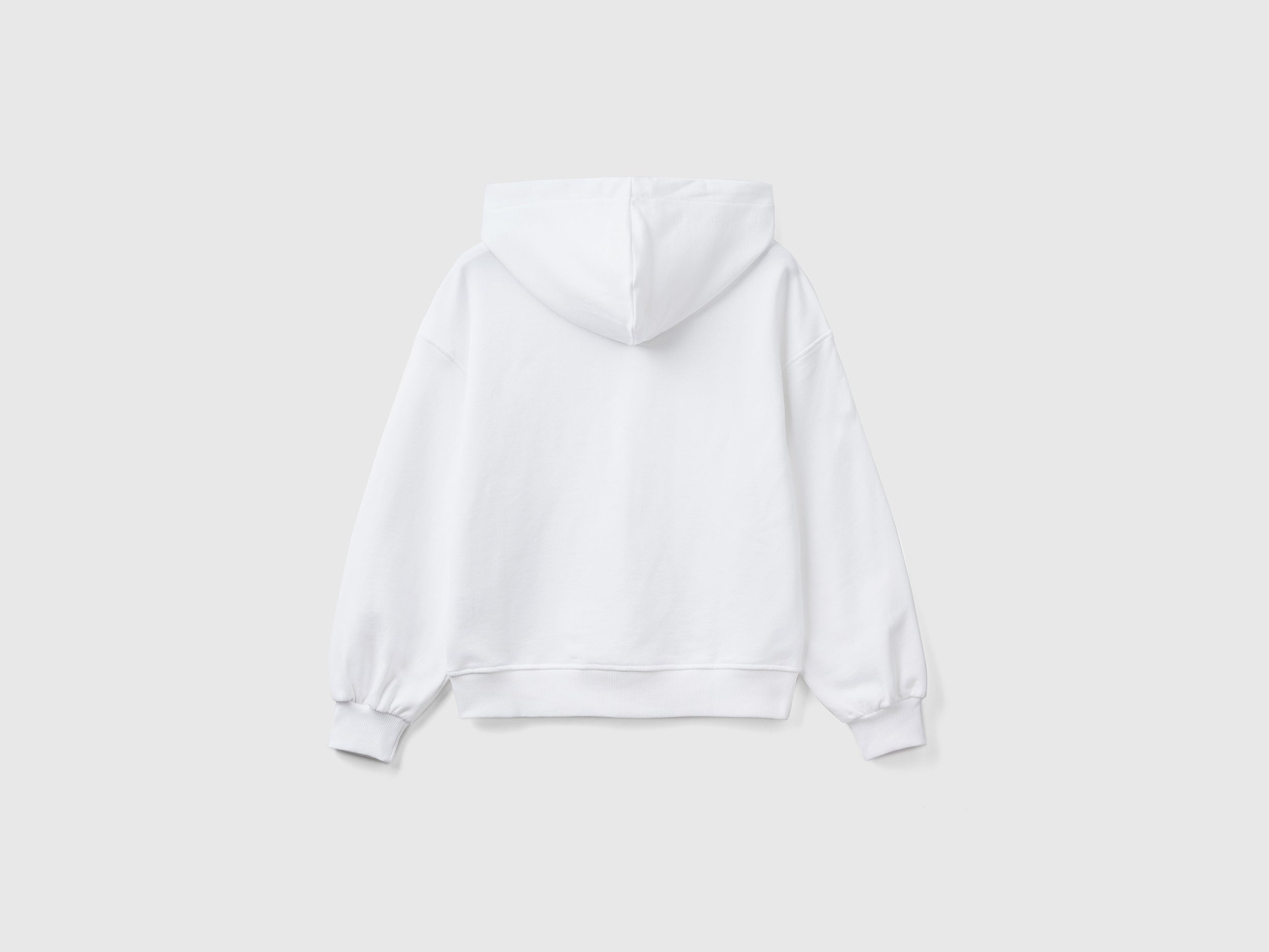 يونايتد كولورز اوف بينيتون هودي قطن بسحاب بنسبة 100% نسائي