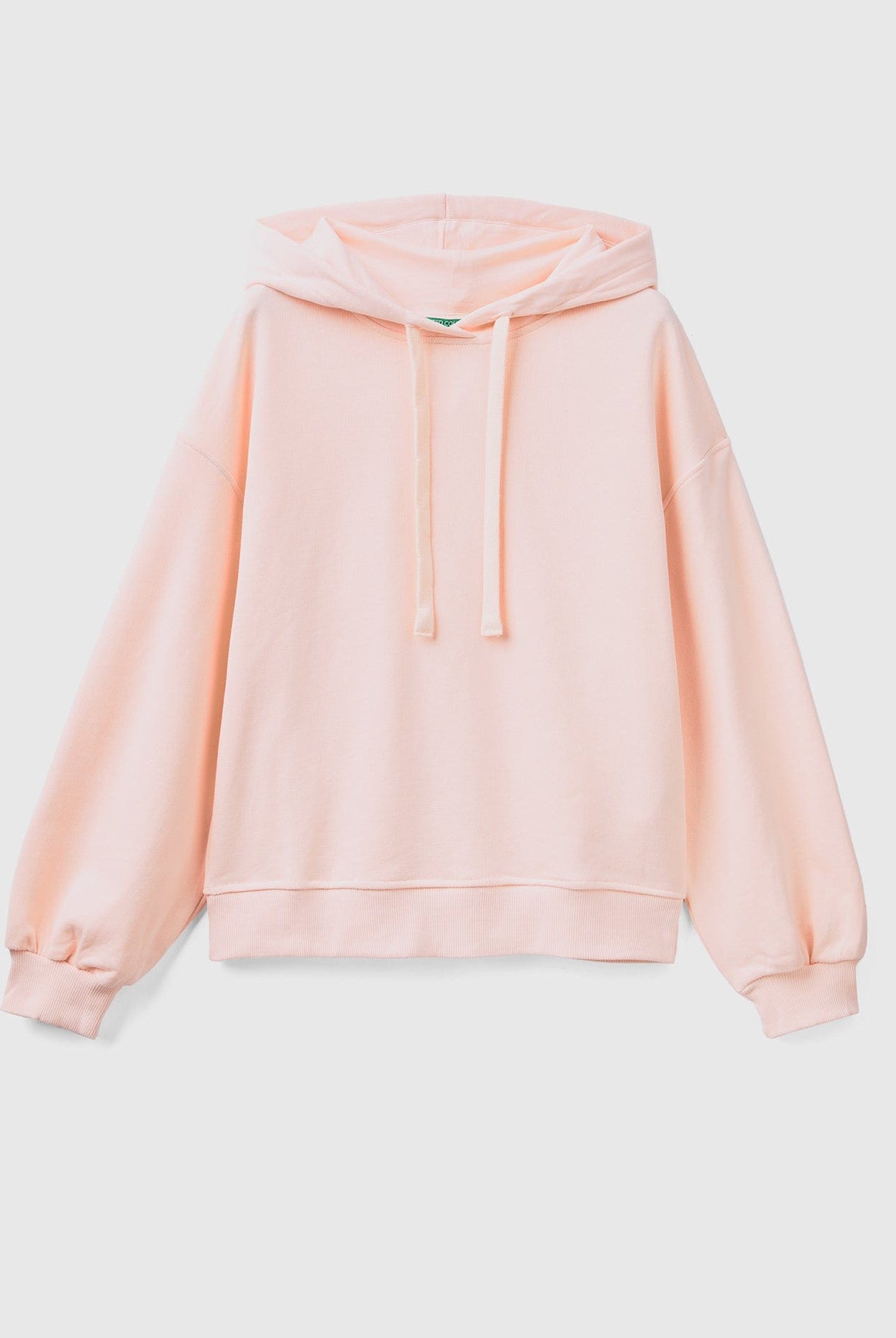 يونايتد كولورز اوف بينيتون هودي قطن بسحاب بنسبة 100% نسائي