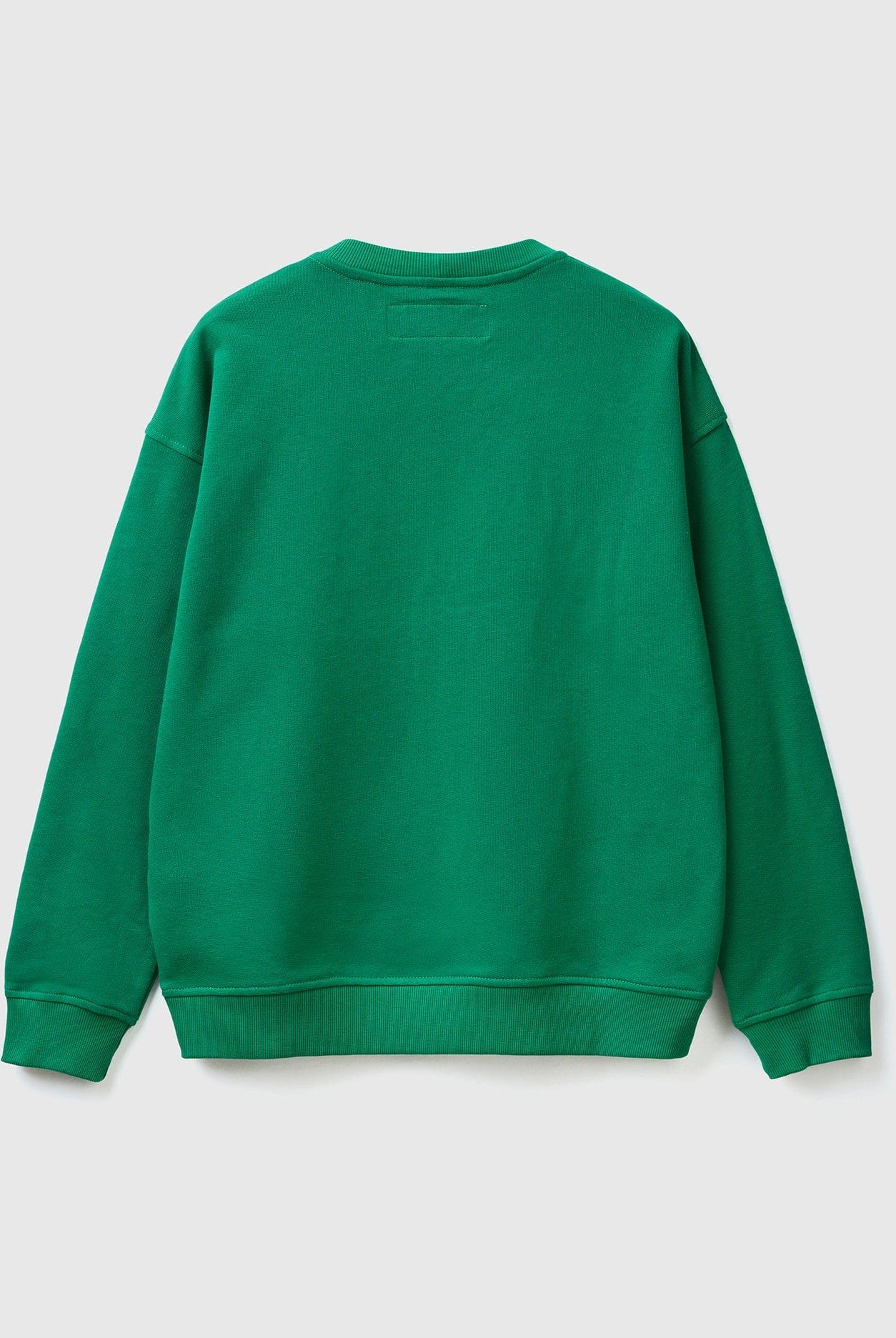 يونايتد كولورز اوف بينيتون سويت شيرت بياقة دائرية مع طباعة شعار رجالي