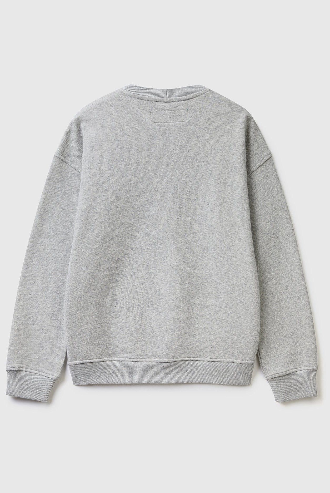 يونايتد كولورز اوف بينيتون سويت شيرت بياقة دائرية مع طباعة شعار رجالي