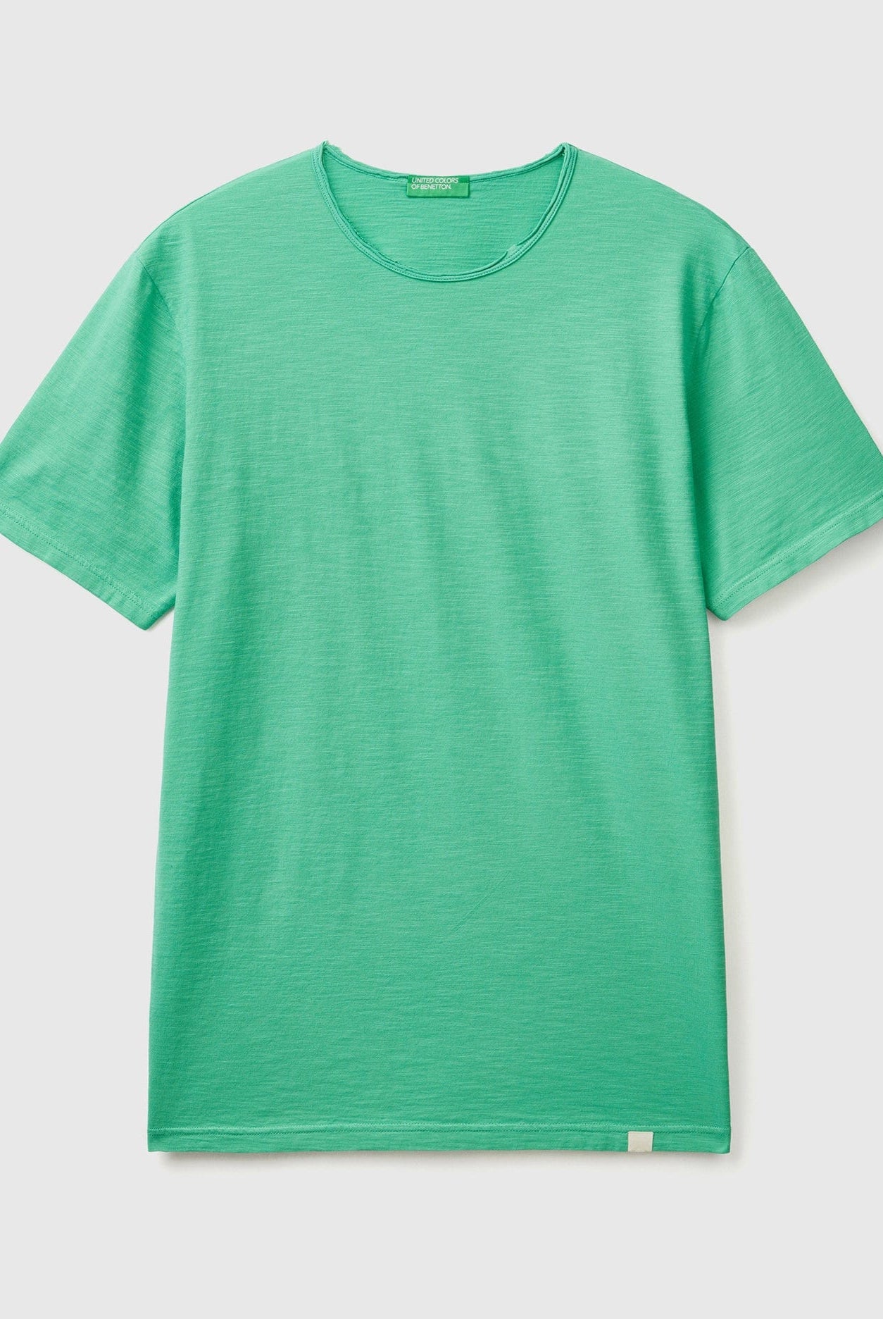 يونايتد كولورز اوف بينيتون تي شيرت من القطن نص كم رجالي