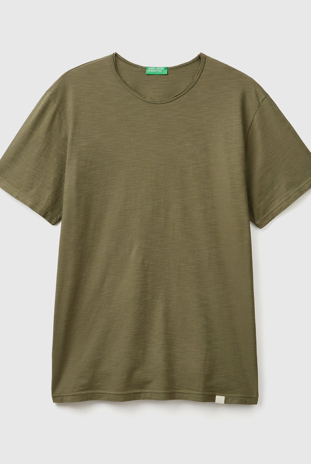 يونايتد كولورز اوف بينيتون تي شيرت من القطن نص كم رجالي