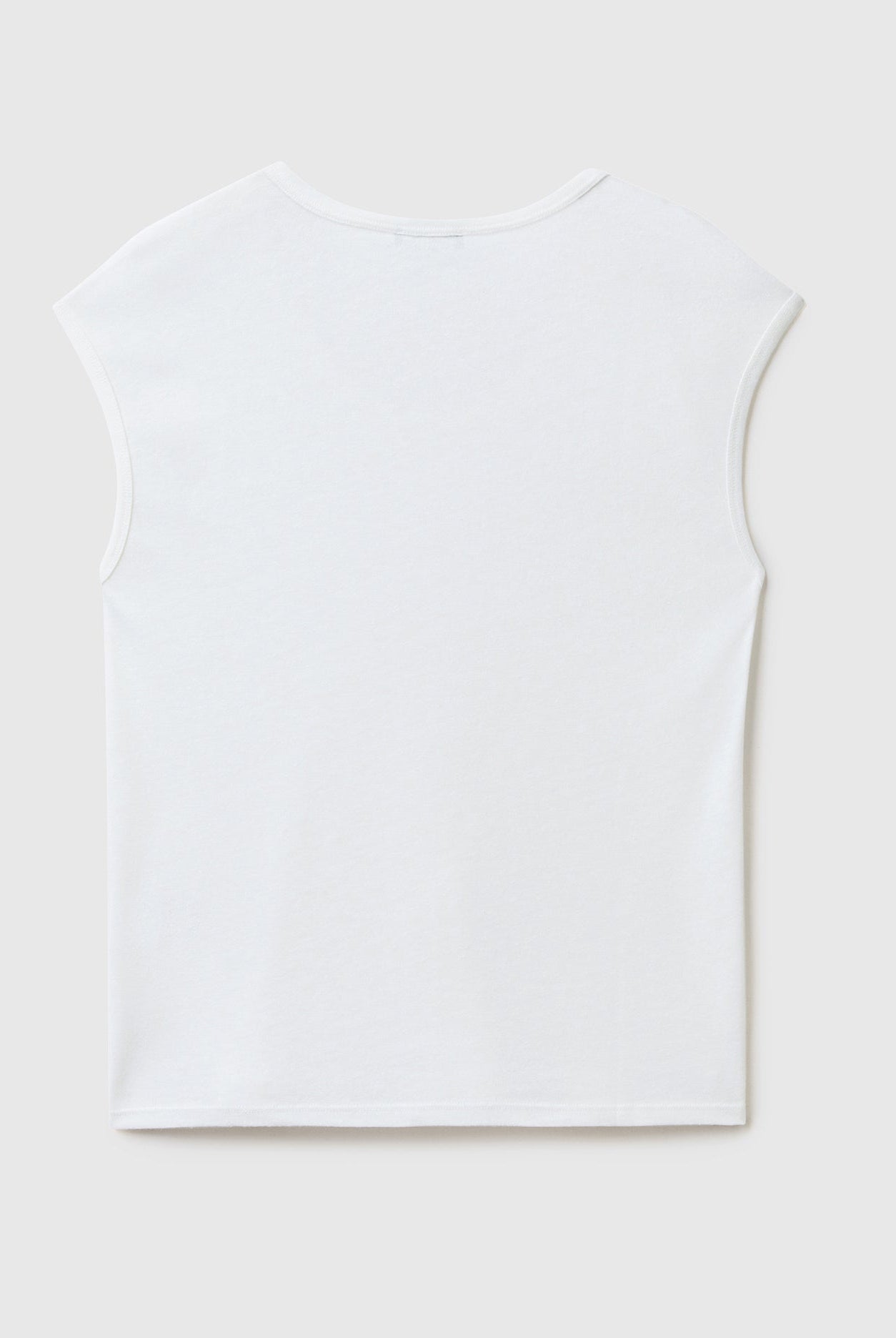 يونايتد كولورز اوف بينيتون تانك توب خفيف بخليط الكتان