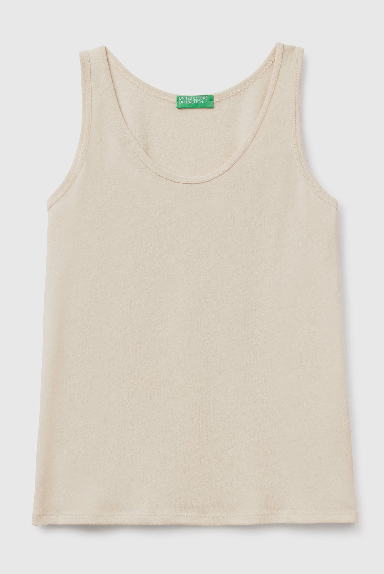 يونايتد كولورز اوف بينيتون تيشيرت كت سادة نسائي