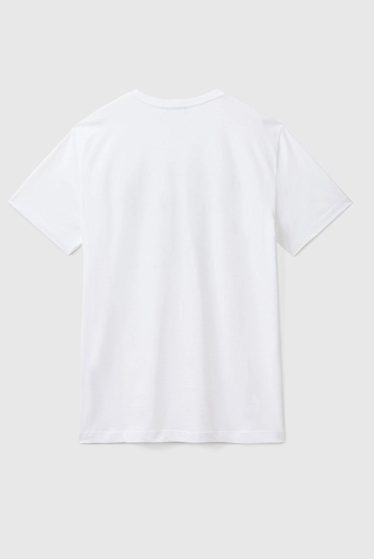 يونايتد كولورز اوف بينيتون تيشيرت شبابي قطن طويل الألياف مع طبعة على الصدر