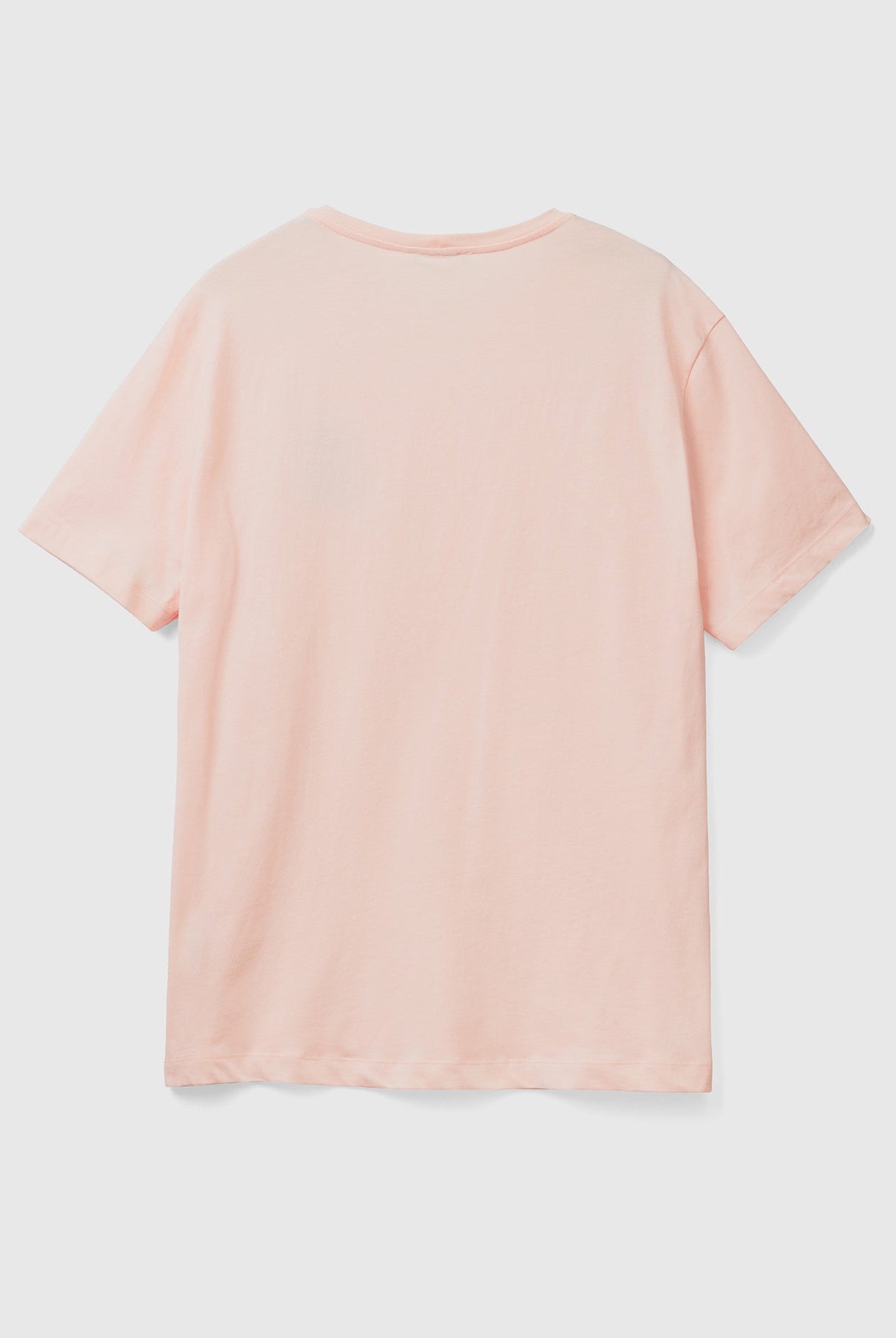 يونايتد كولورز اوف بينيتون تيشيرت بتطريز خيوط نص كم رجالي