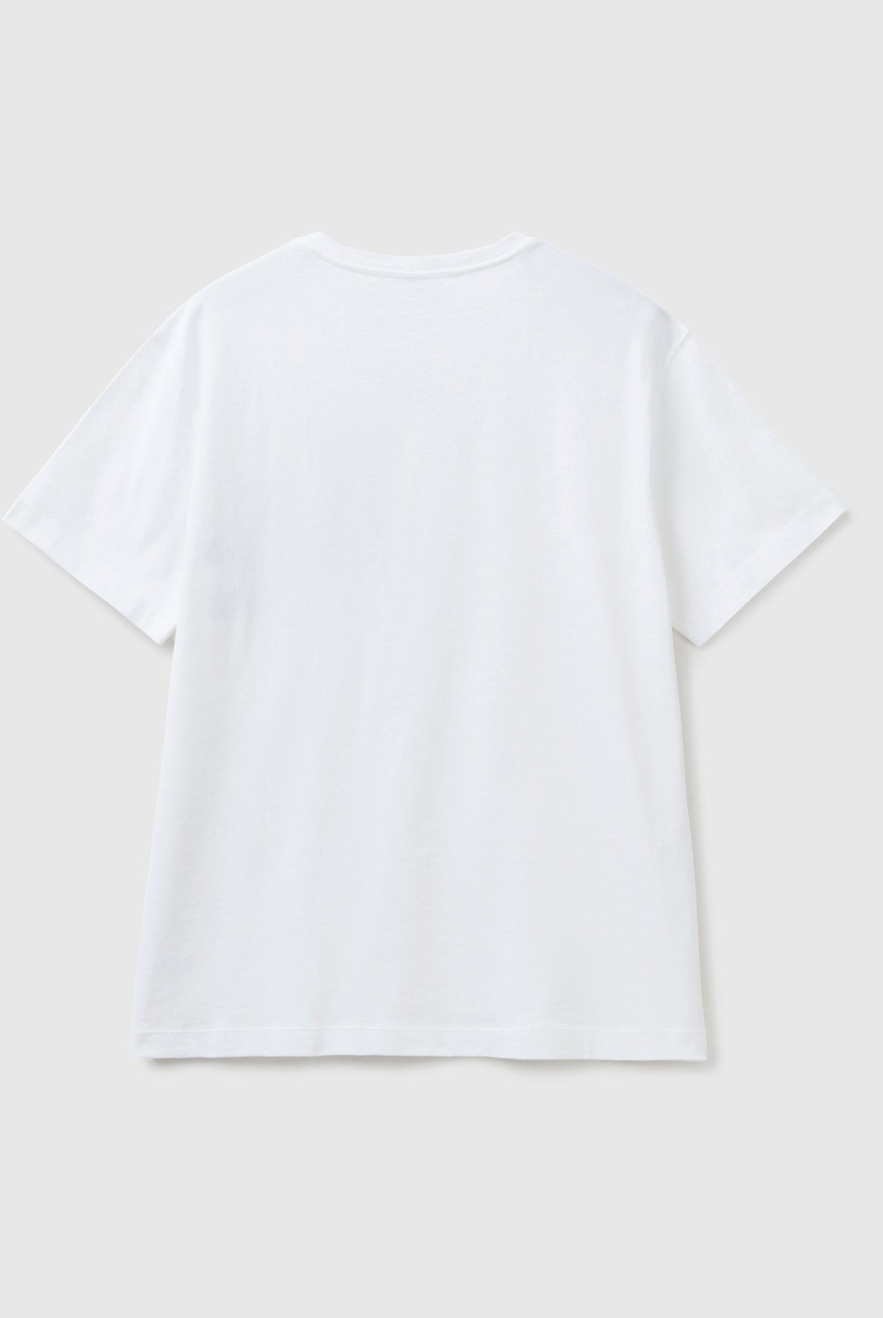 يونايتد كولورز اوف بينيتون تيشيرت بطباعة صورة أمامية نص كم رجالي