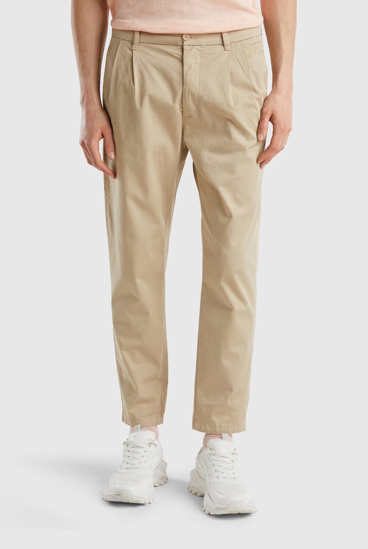 يونايتد كولورز اوف بينيتون بنطال تشينو خفيف الوزن