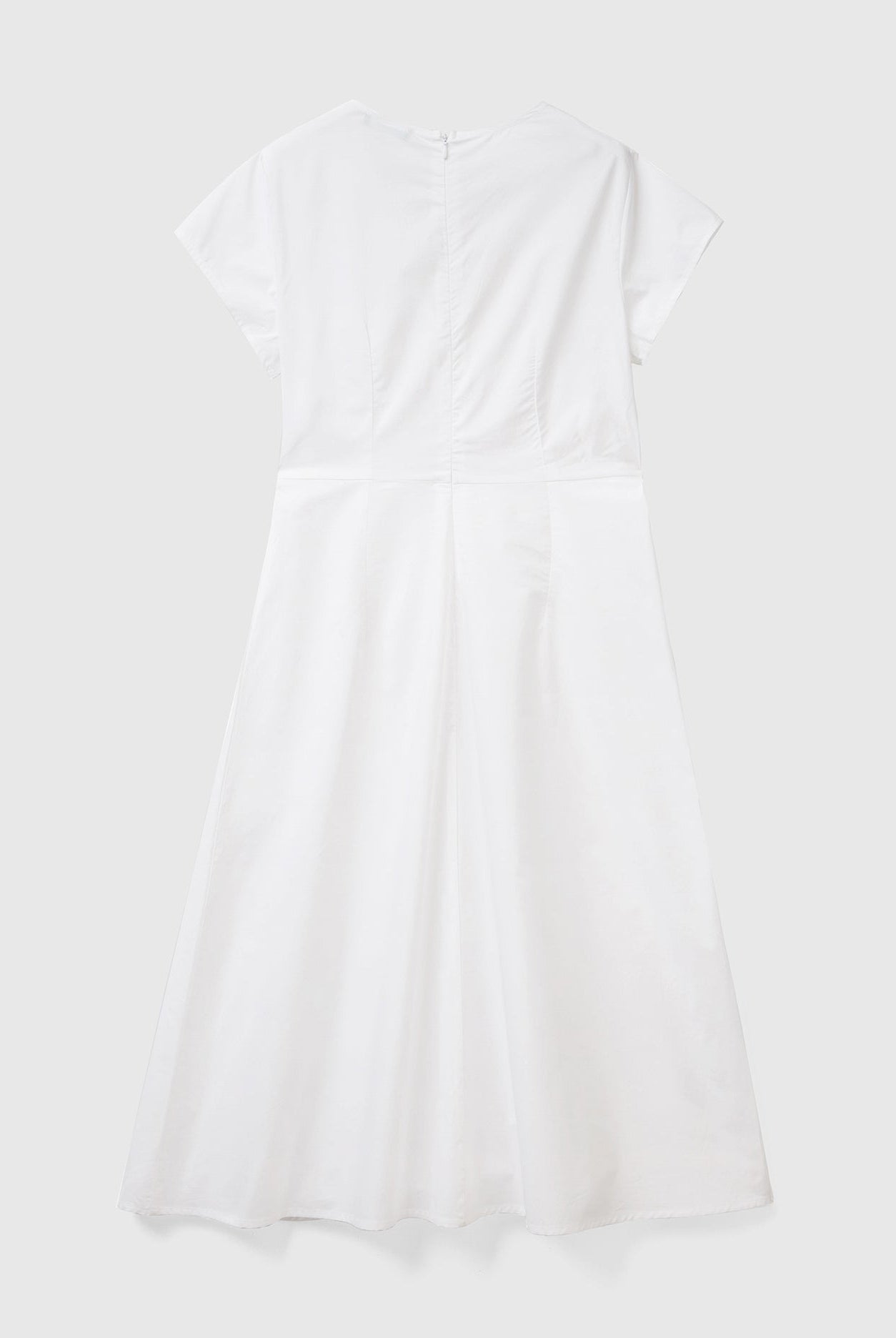 يونايتد كولورز اوف بينيتون فستان نسائي بأكمام قصيرة طويل