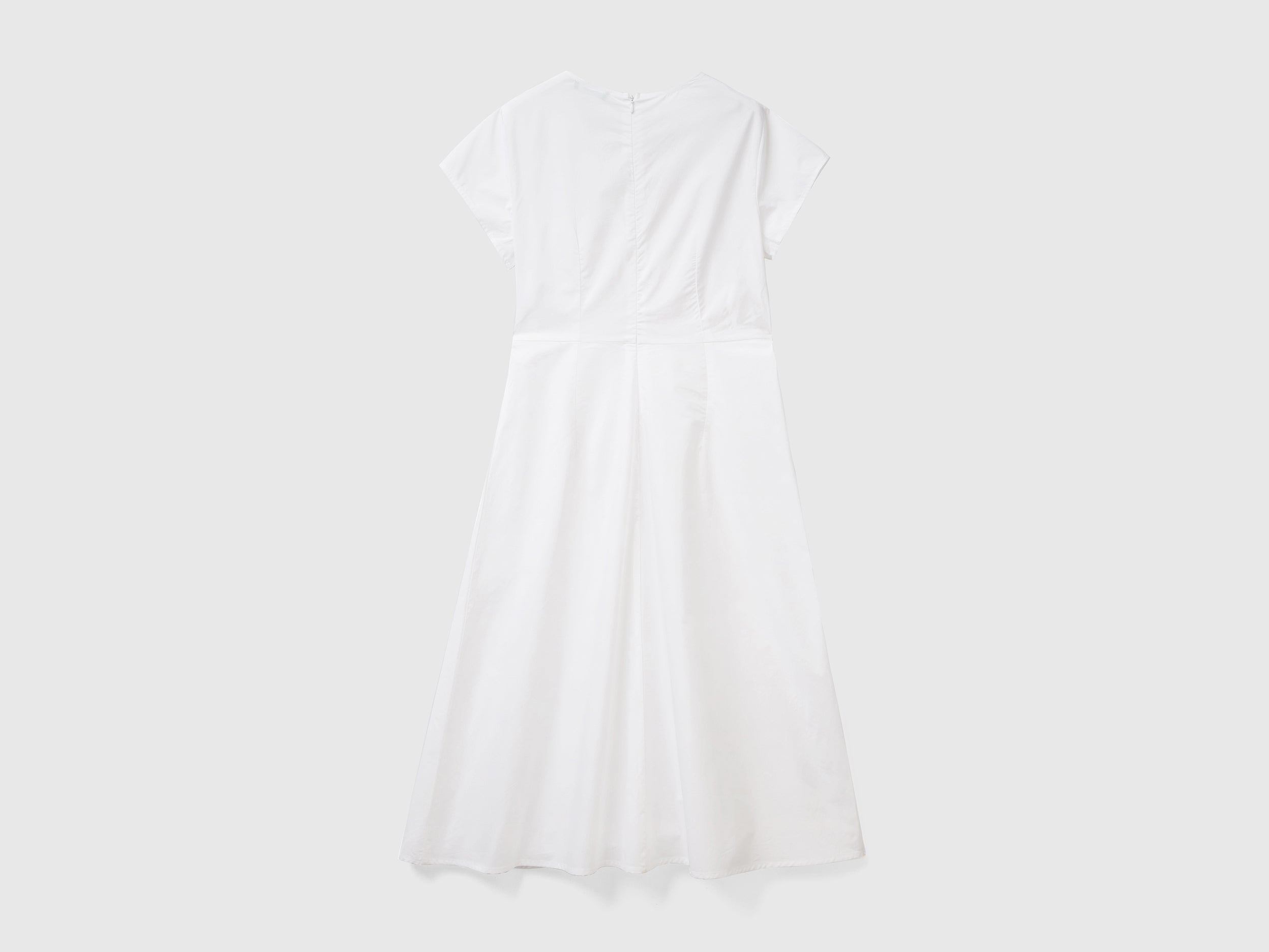 يونايتد كولورز اوف بينيتون فستان نسائي بأكمام قصيرة طويل