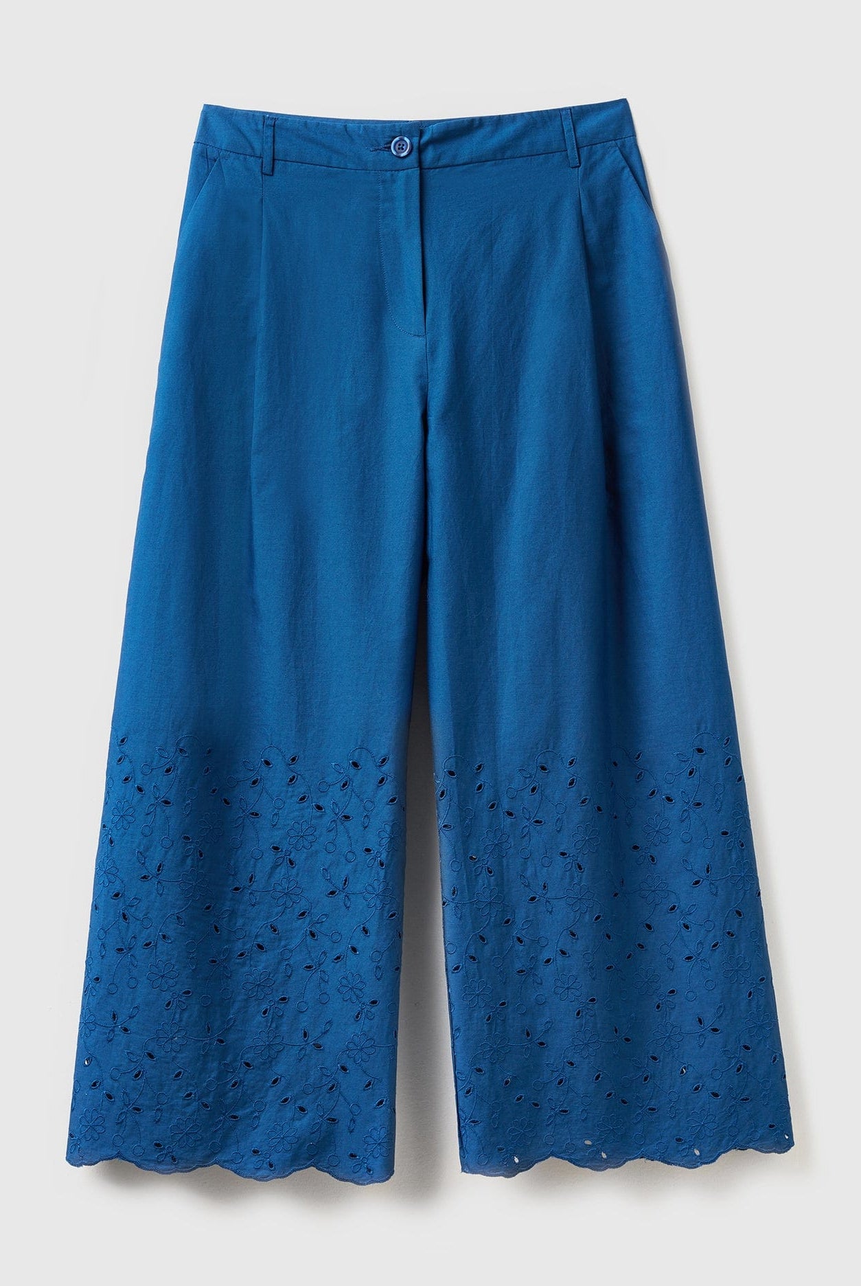 يونايتد كولورز اوف بينيتون بنطلون واسع مخرم نسائي