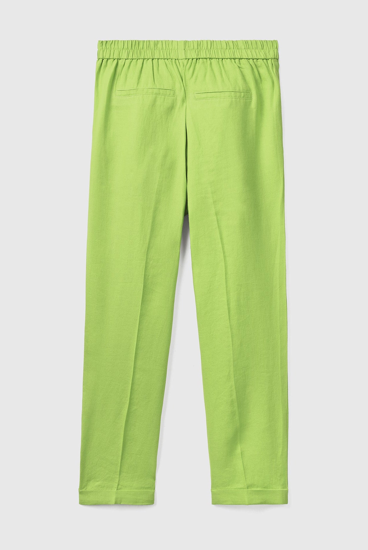 يونايتد كولورز اوف بينيتون بنطلون كتان خالص 100% مقصوص