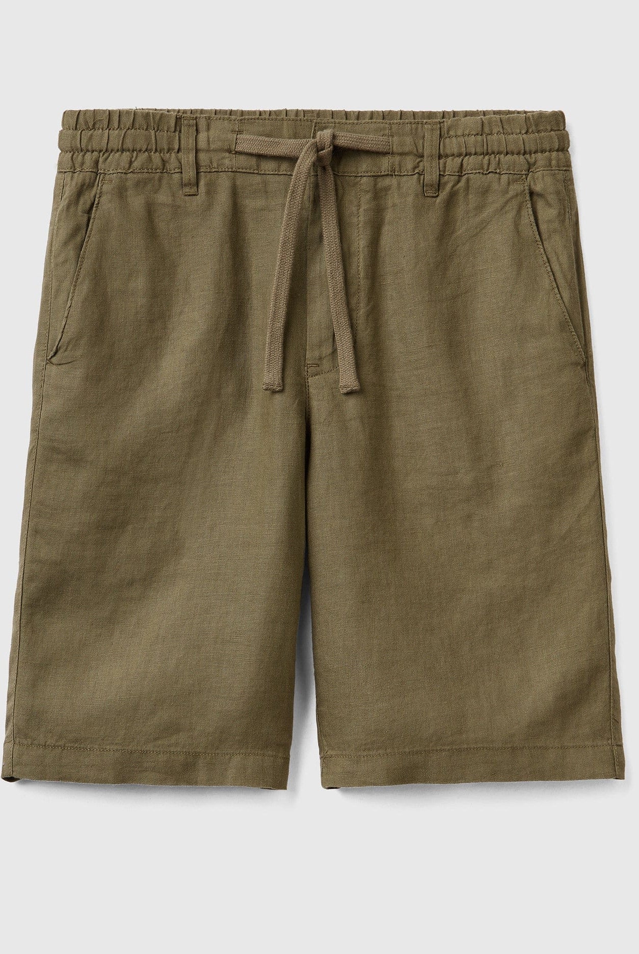 يونايتد كولورز اوف بينيتون برمودا من الكتان بنسبة 100% رجالي