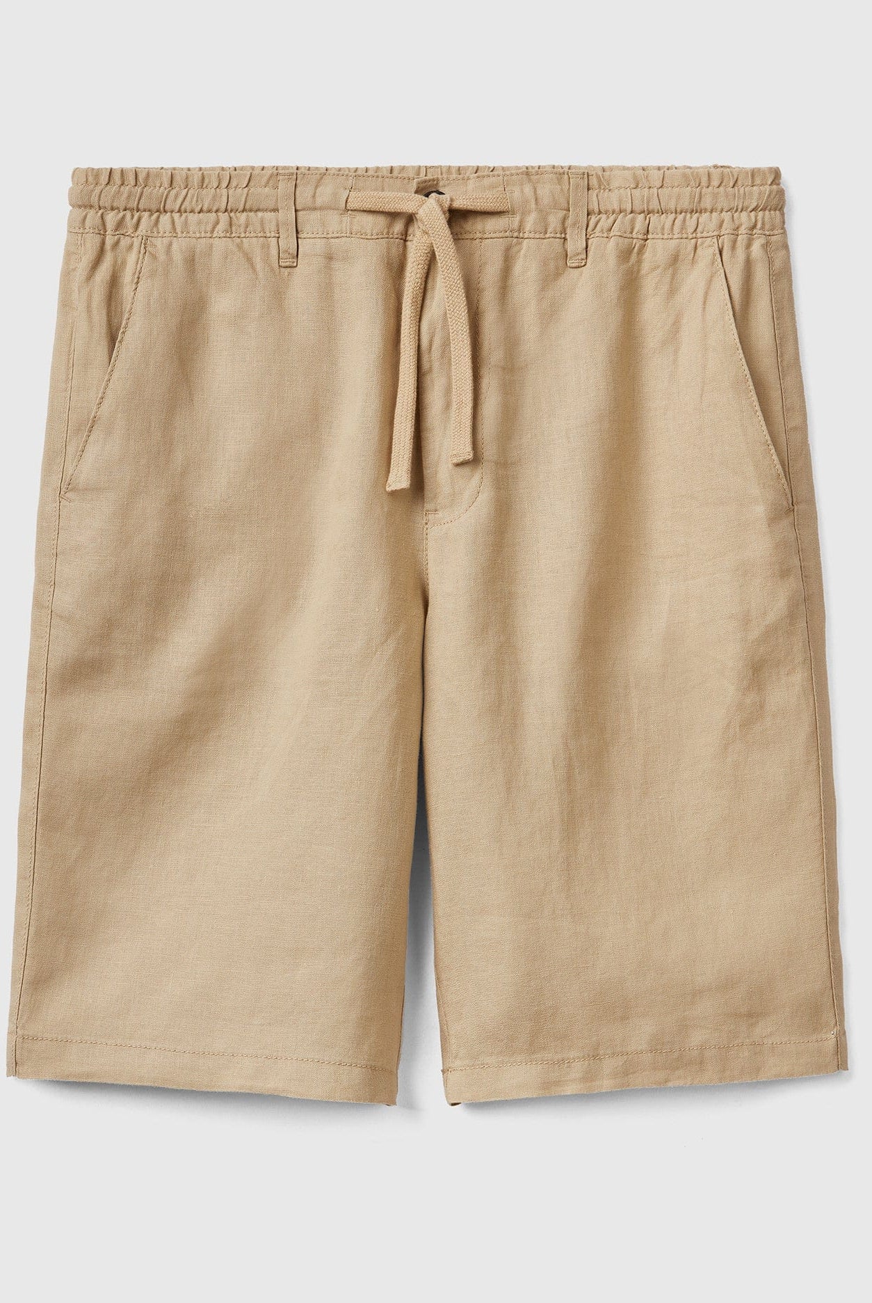 يونايتد كولورز اوف بينيتون برمودا من الكتان بنسبة 100% رجالي