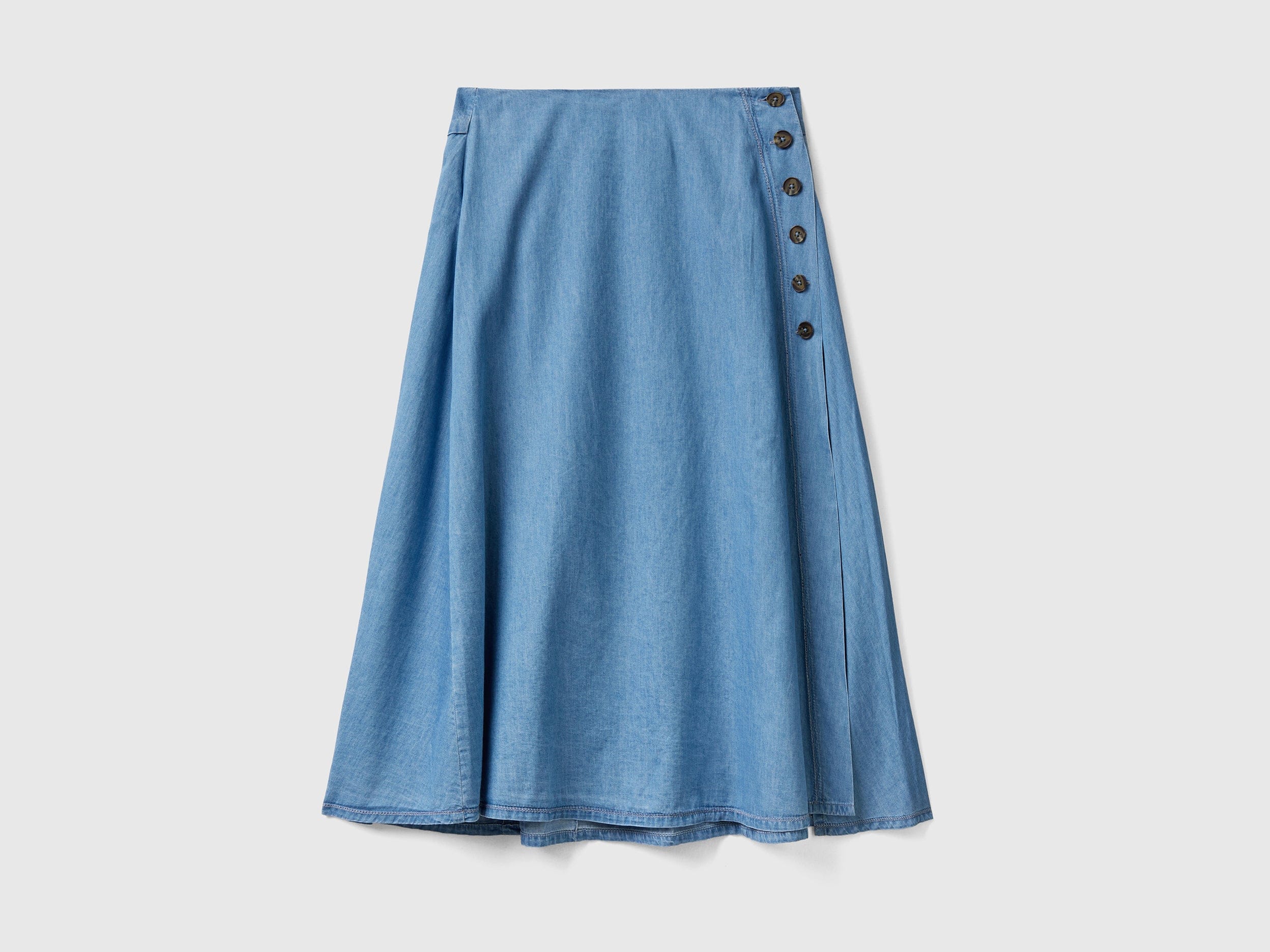 يونايتد كولورز اوف بينيتون تنورة شامبراي بكسرات نسائي