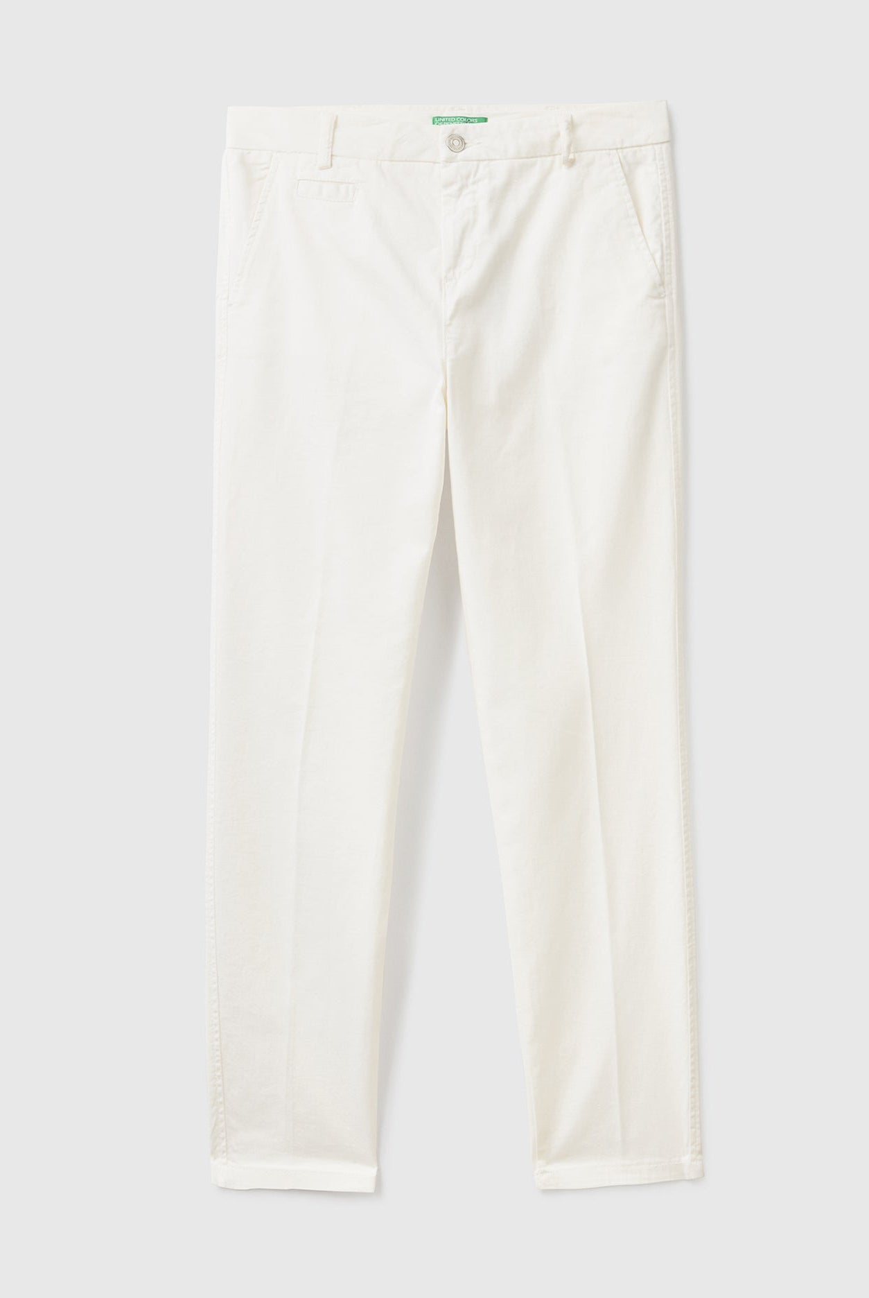 يونايتد كولورز اوف بينيتون بنطلون تشينو نسائي قطن ضيق