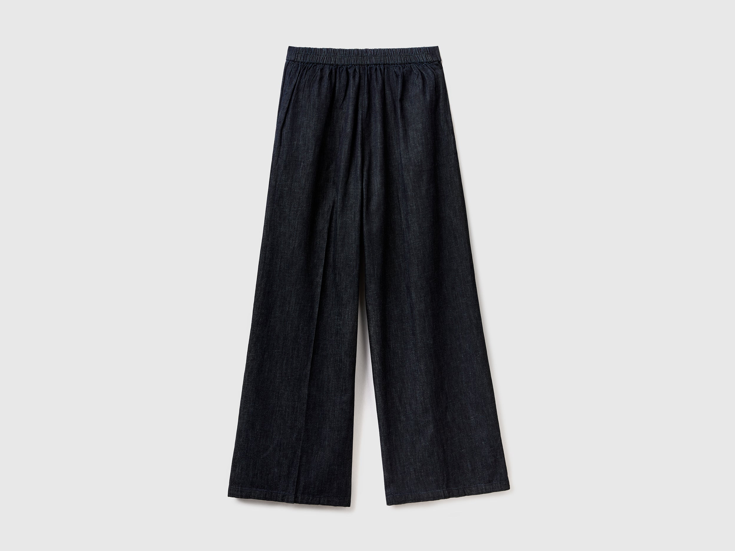 يونايتد كولورز اوف بينيتون بنطلون قطن واسع طويل نسائي