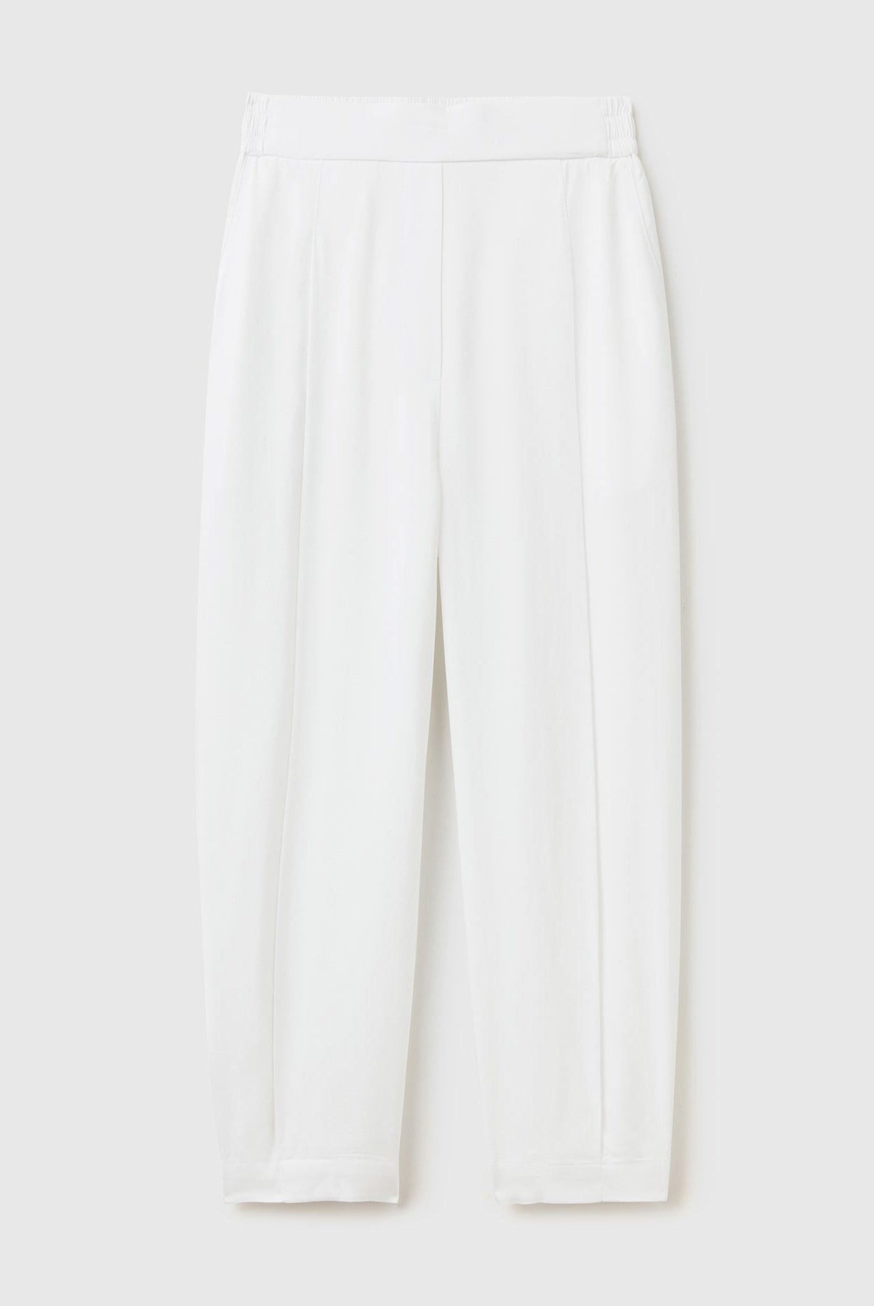 يونايتد كولورز اوف بينيتون بنطلون مقصوص بطيات واسع نسائي