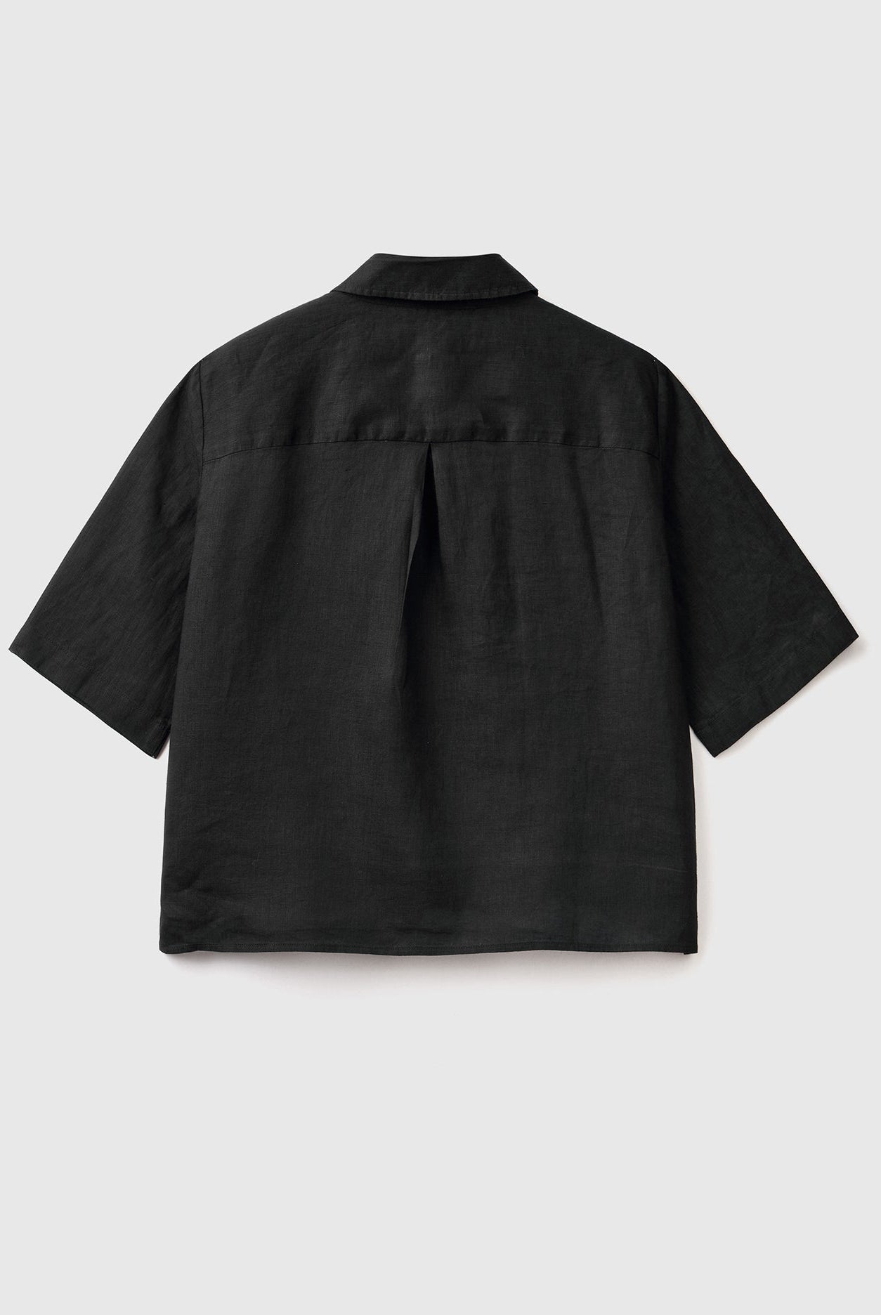 يونايتد كولورز اوف بينيتون قميص قصير من الكتان الخالص