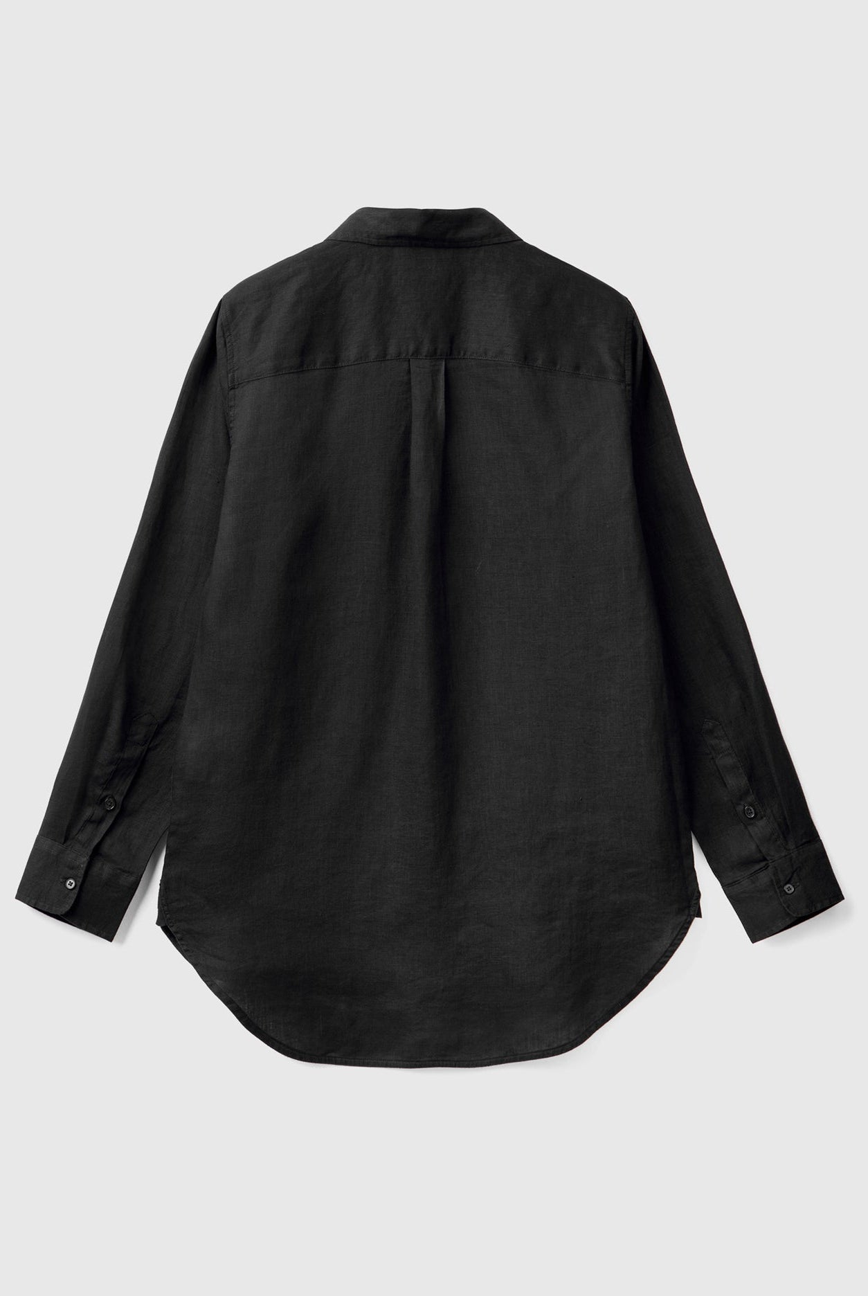 يونايتد كولورز اوف بينيتون قميص طويل من الكتان الخالص