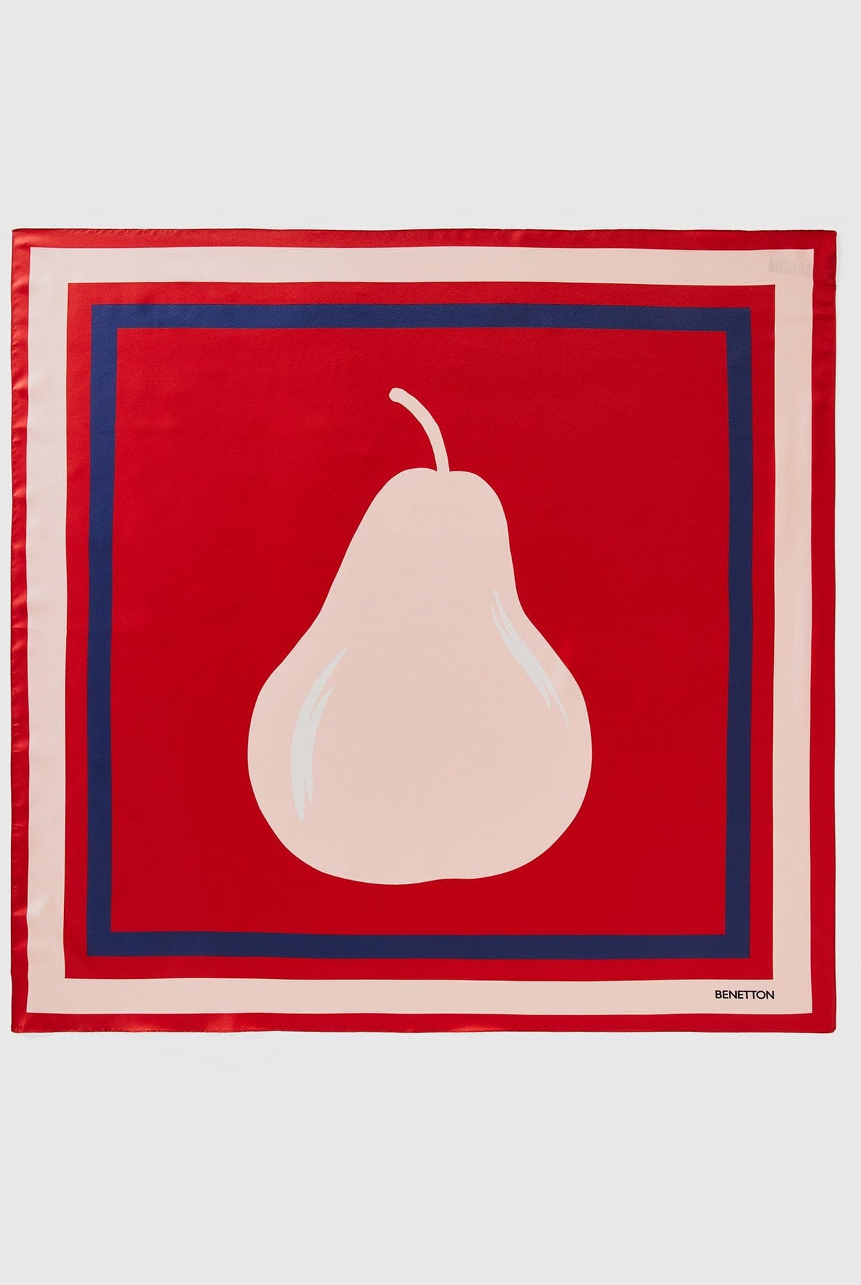 يونايتد كولورز اوف بينيتون وشاح بنقشة الفواكه