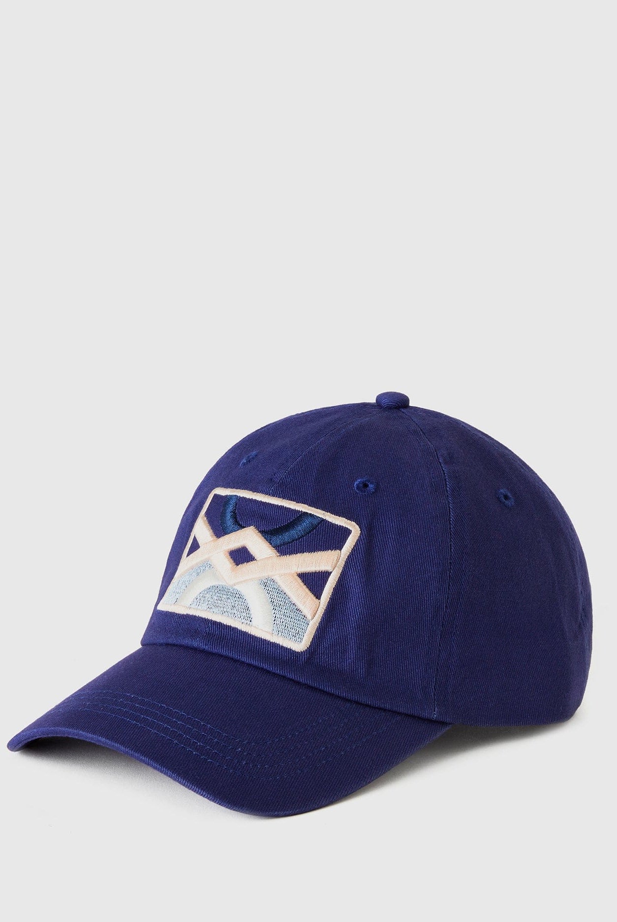 يونايتد كولورز اوف بينيتون كاب برقعة شعار أمامية بحافة مقوسة