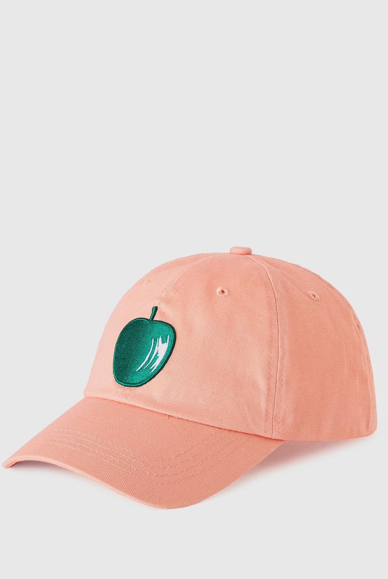 يونايتد كولورز اوف بينيتون كاب بتطريز فواكه بحافة مقوسة