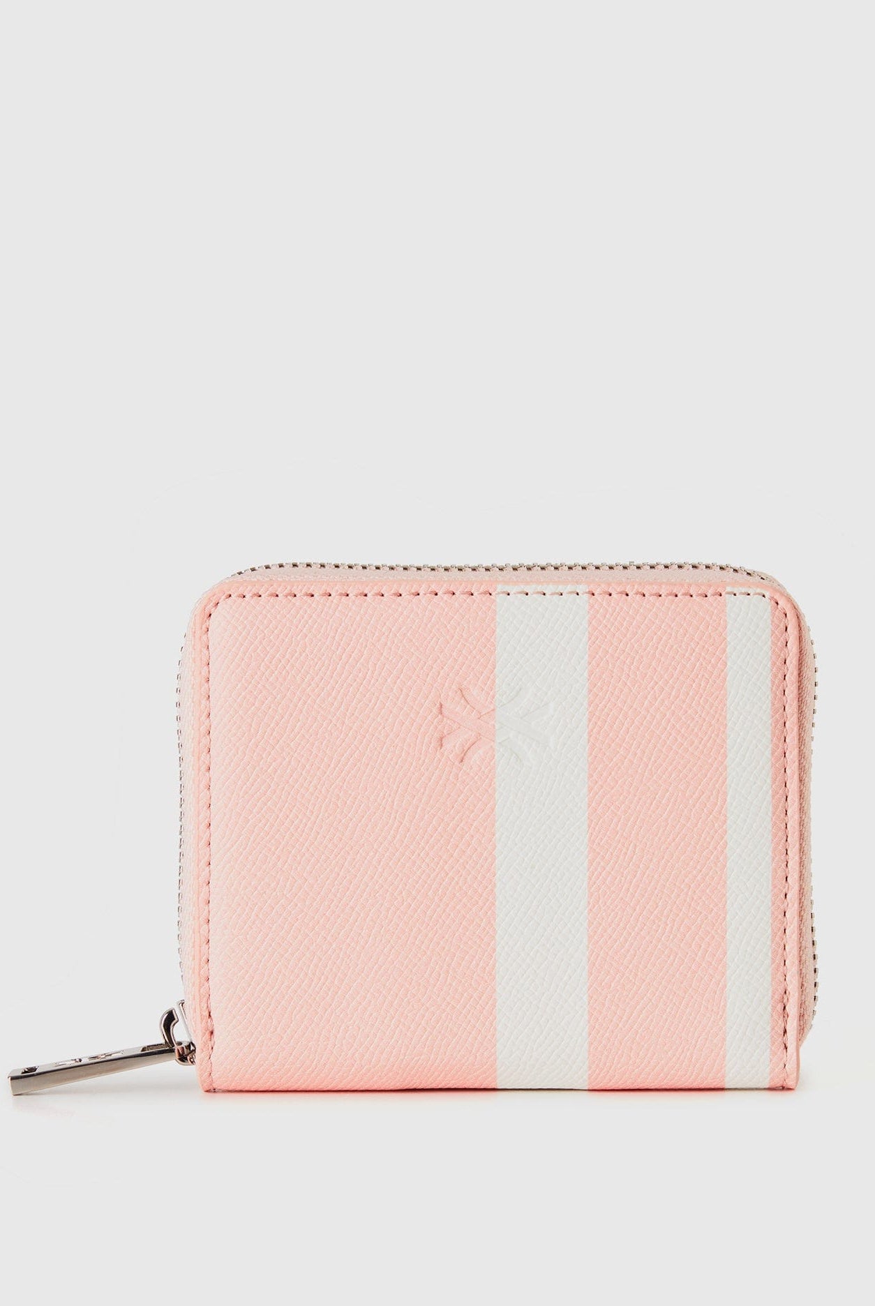 يونايتد كولورز اوف بينيتون محفظة صغيرة مطبوعة بسحاب