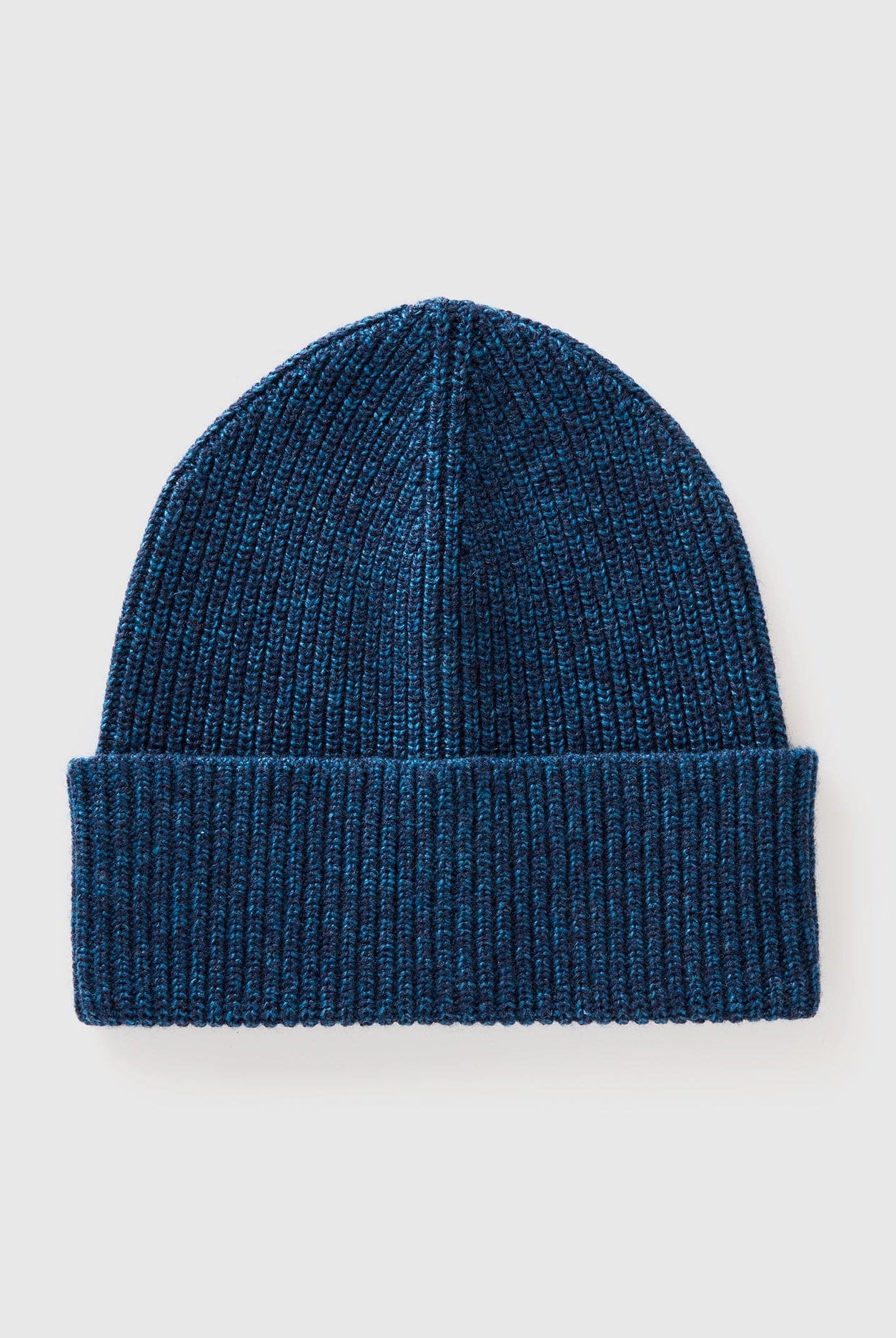 يونايتد كولورز اوف بينيتون قبعة رجالي من الصوف والكشمير مع حافة مطوية