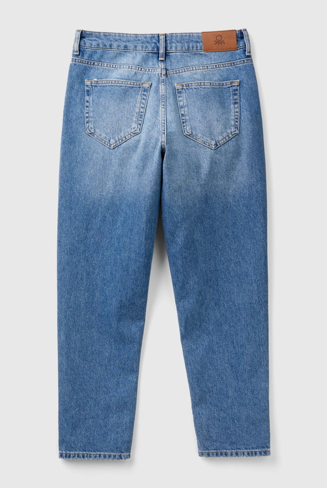 يونايتد كولورز اوف بينيتون بنطلون جينز نسائي طويل بخمسة جيوب