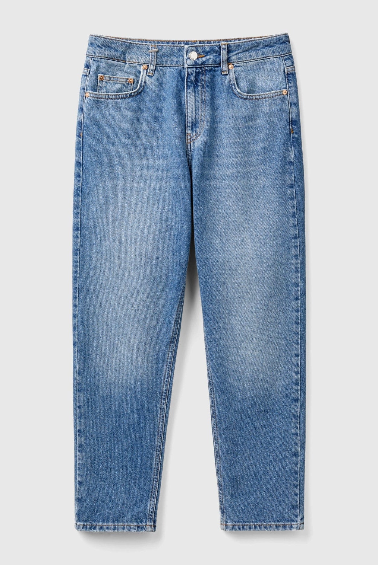 يونايتد كولورز اوف بينيتون بنطلون جينز نسائي طويل بخمسة جيوب