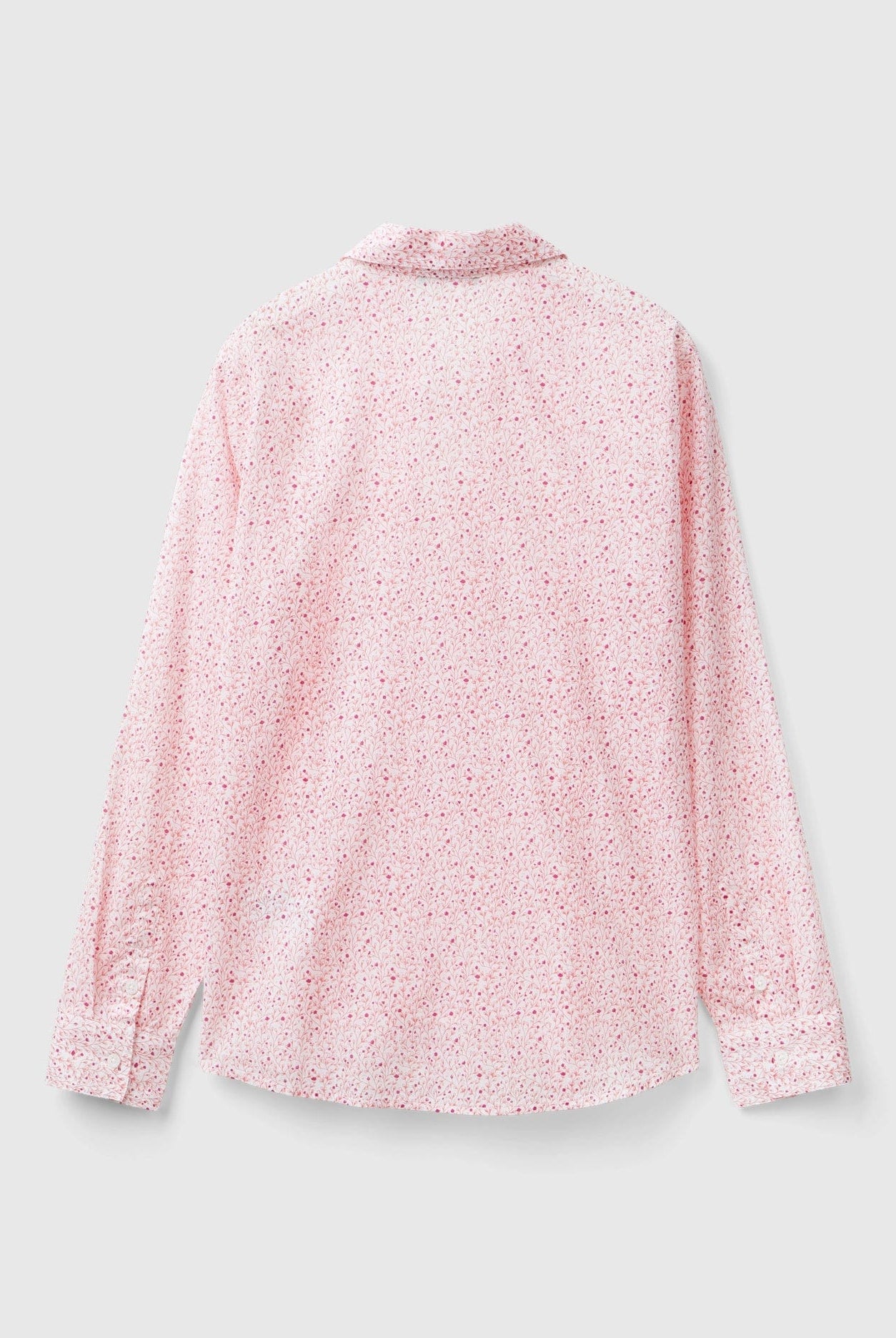 يونايتد كولورز اوف بينيتون قميص نسائي مزخرف كم طويل