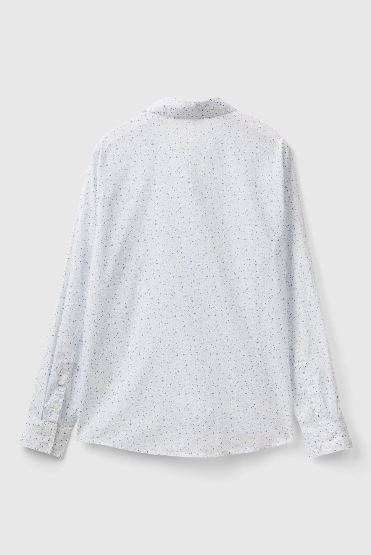 يونايتد كولورز اوف بينيتون قميص نسائي مزخرف كم طويل