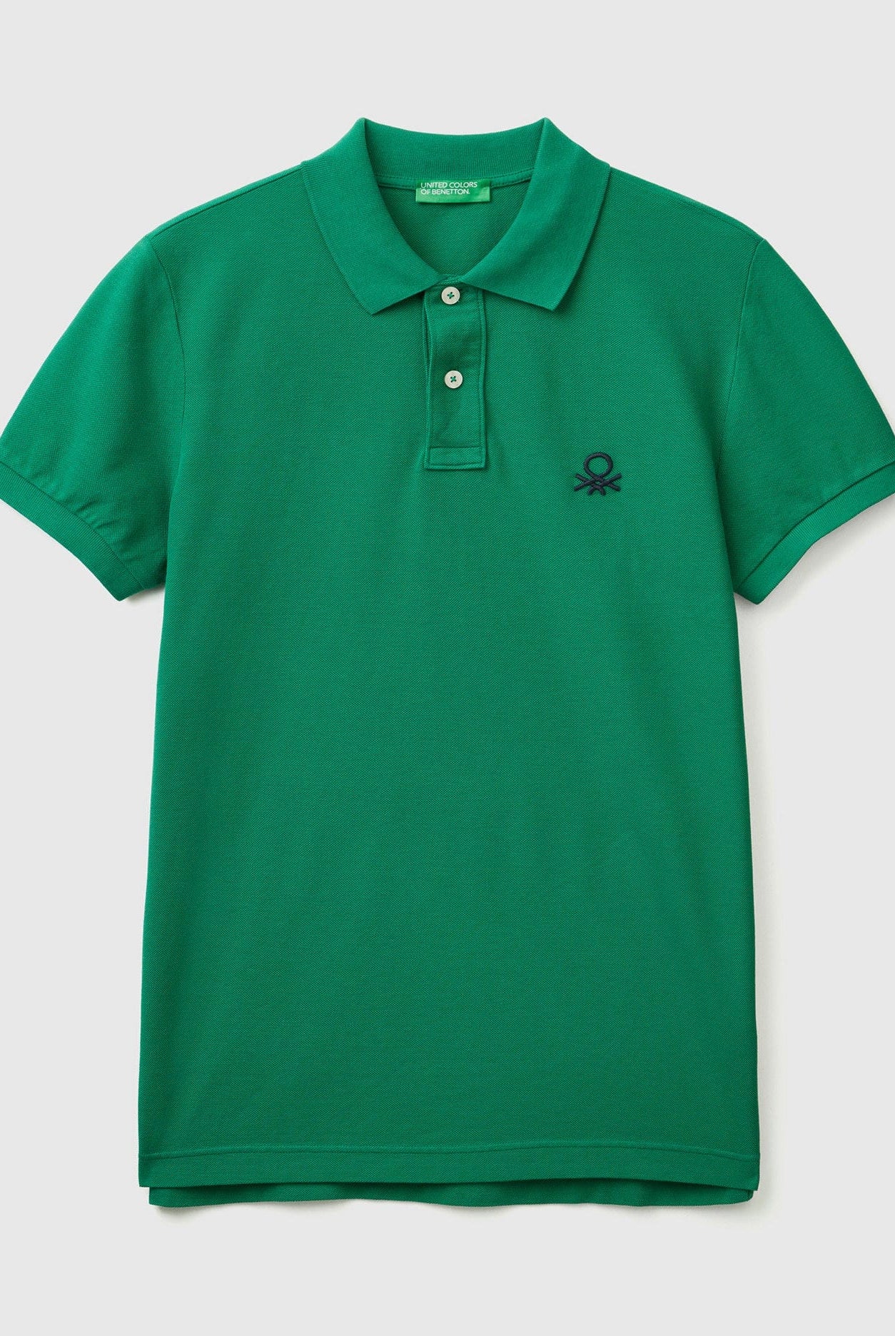 يونايتد كولورز اوف بينيتون تيشيرت بولو سليم فيت
