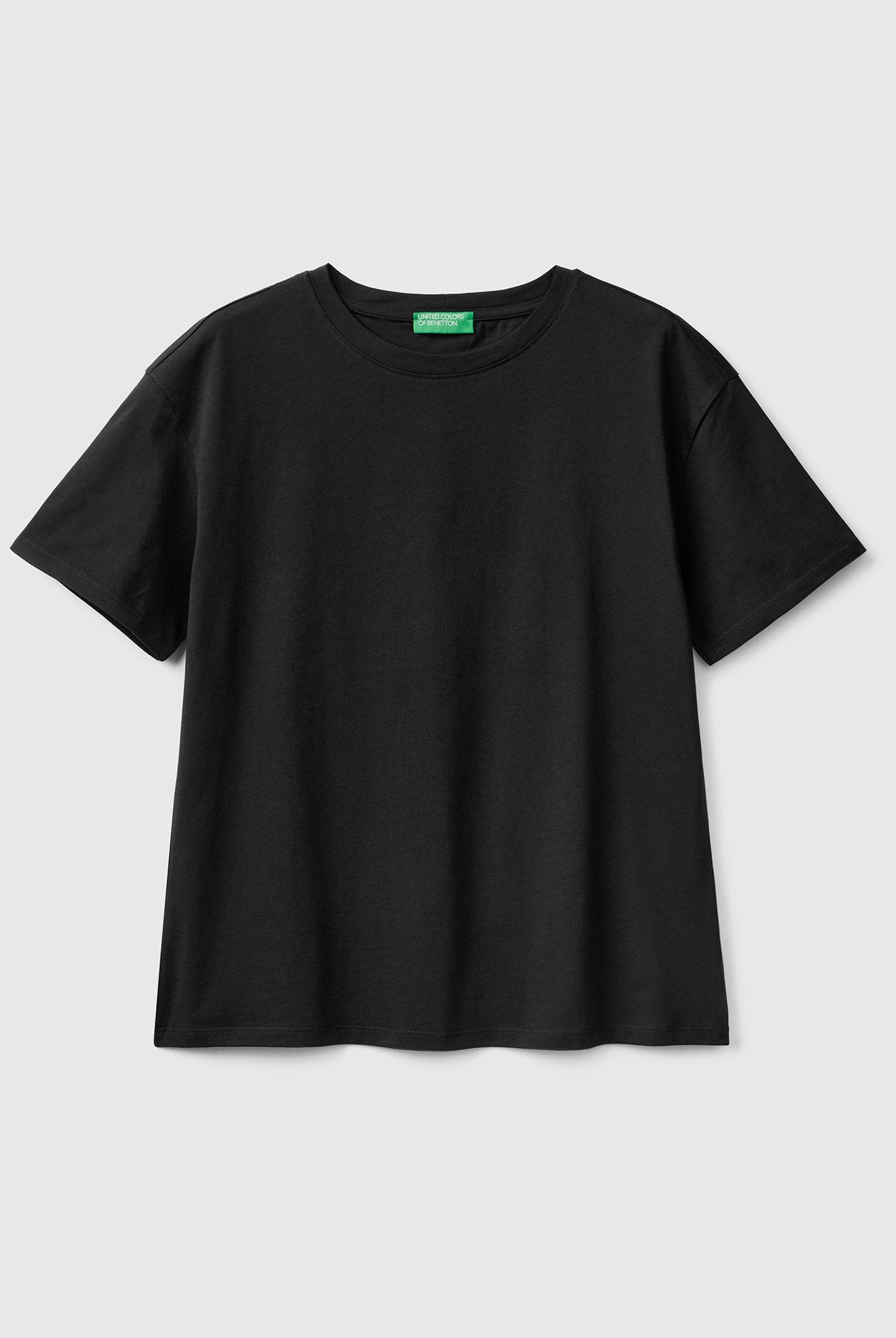 يونايتد كولورز اوف بينيتون تيشيرت نسائي بأكمام قصيرة قطن 100%