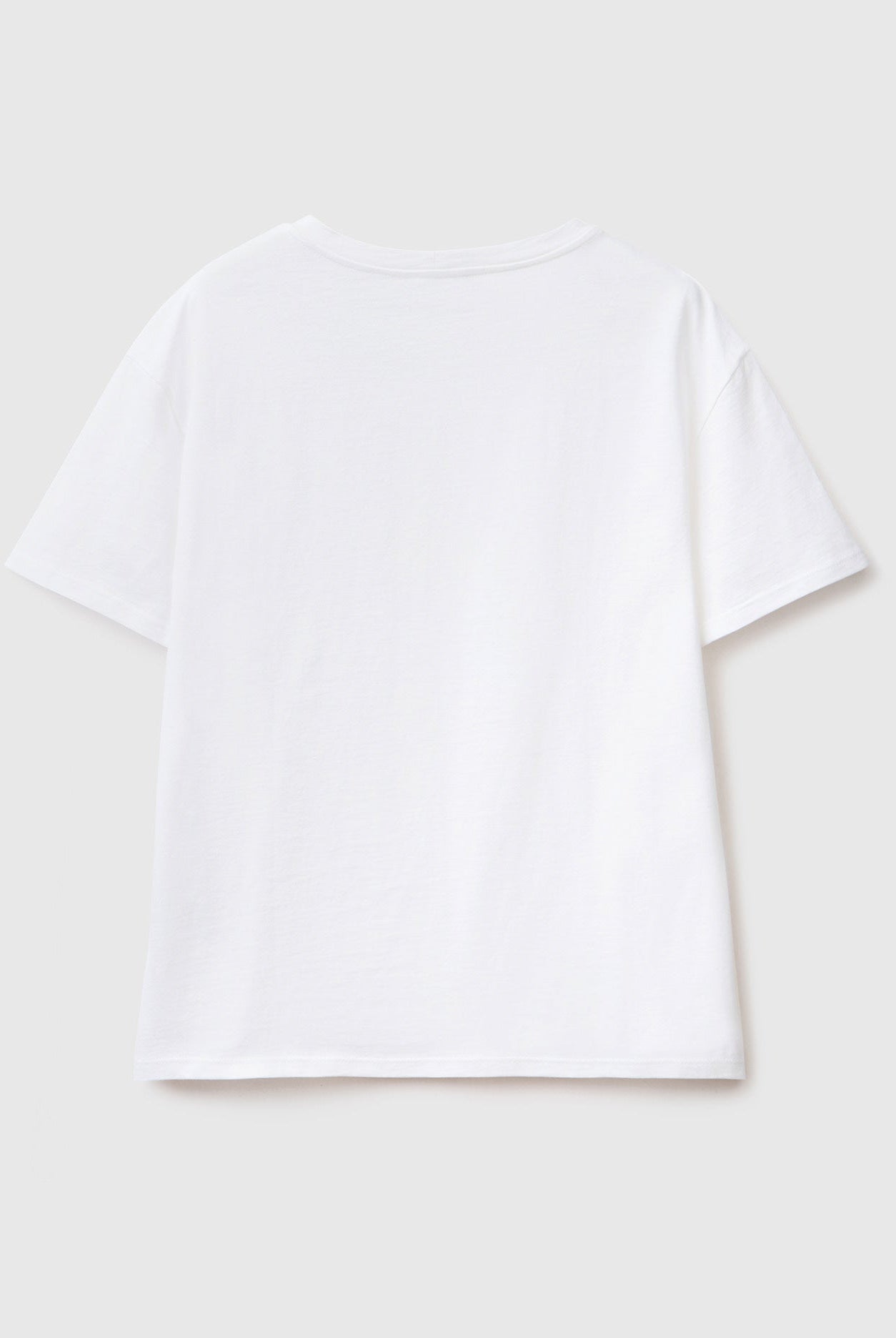 يونايتد كولورز اوف بينيتون تيشيرت نسائي بأكمام قصيرة قطن 100%