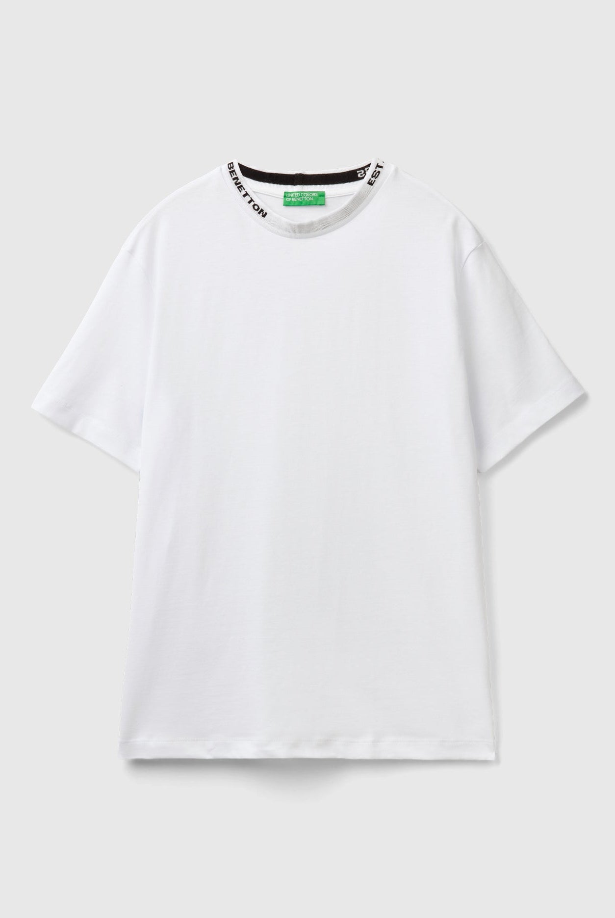 يونايتد كولورز اوف بينيتون تي شيرت قطن 100% برقبة دائرية