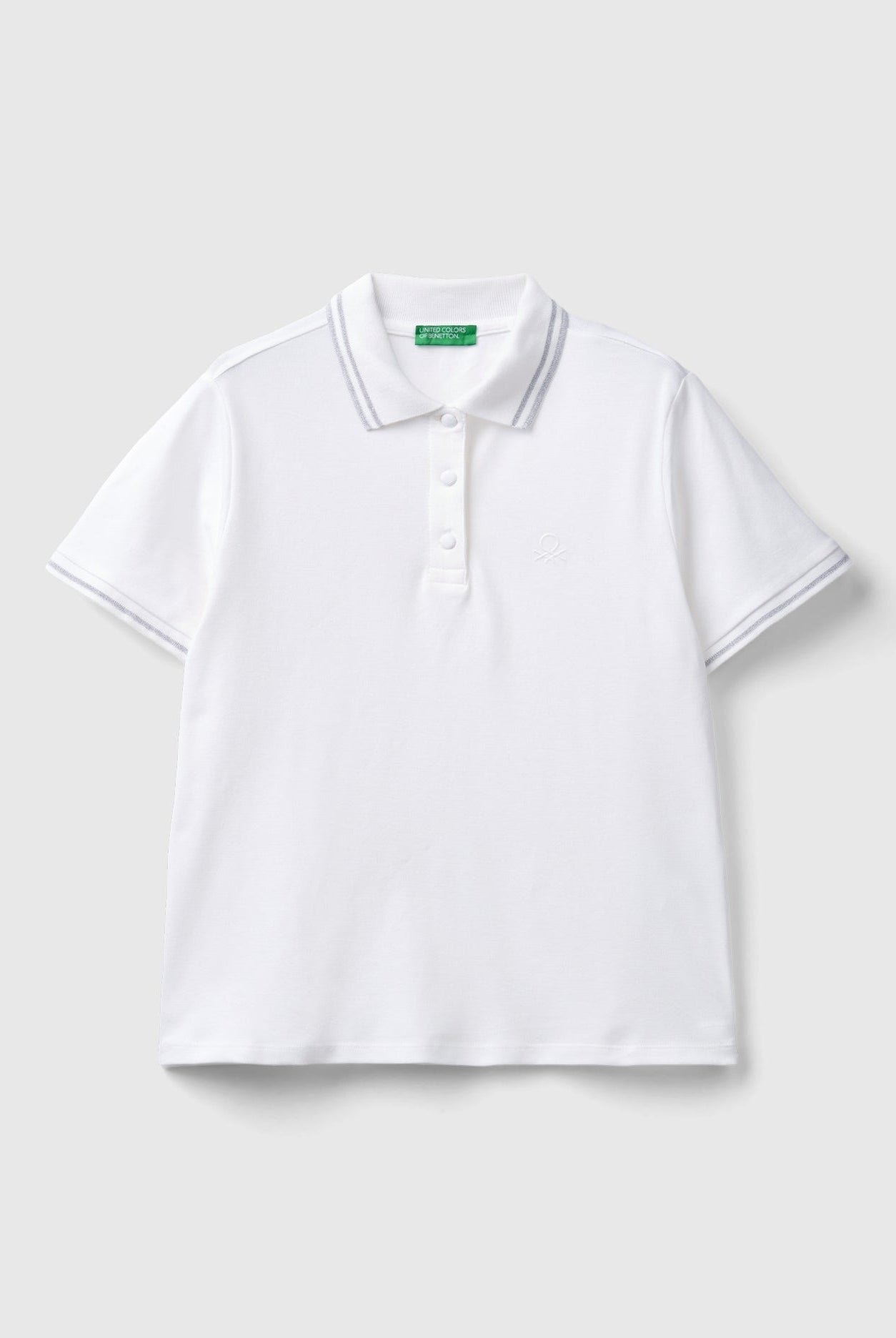 يونايتد كولورز اوف بينيتون قميص بولو داكن أزرق للنساء