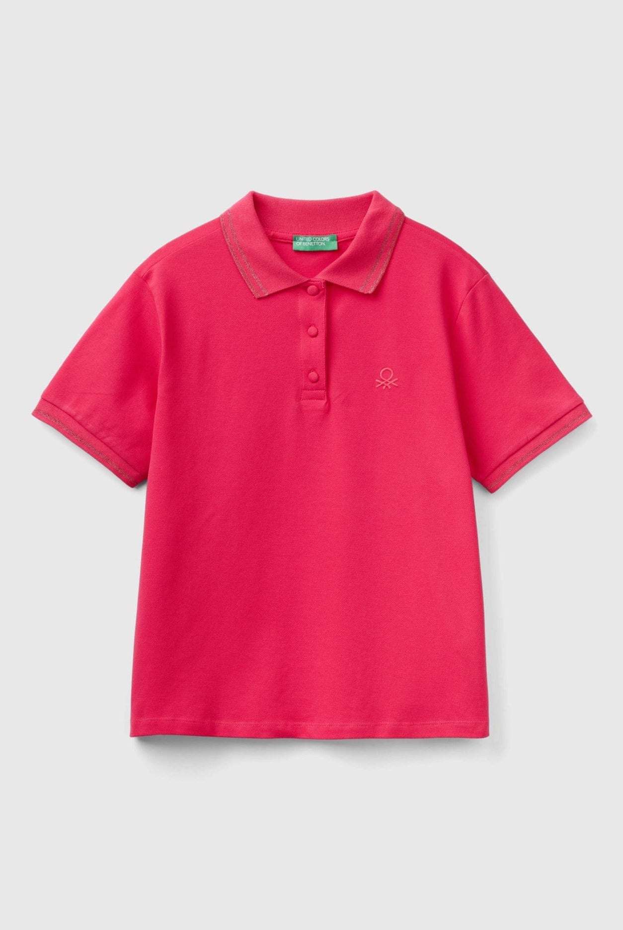 يونايتد كولورز اوف بينيتون قميص بولو داكن أزرق للنساء