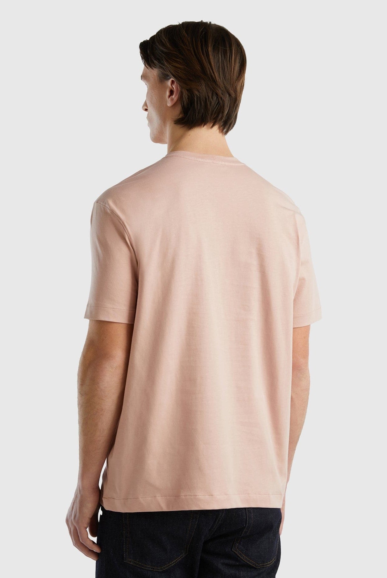 يونايتد كولورز اوف بينيتون تيشيرت من القطن العضوي النقي رجالي