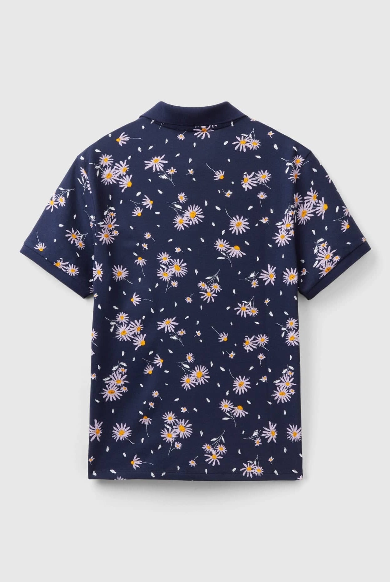 يونايتد كولورز اوف بينيتون تيشيرت بولو قطن مطاطي بتطريز لوجو على الصدر