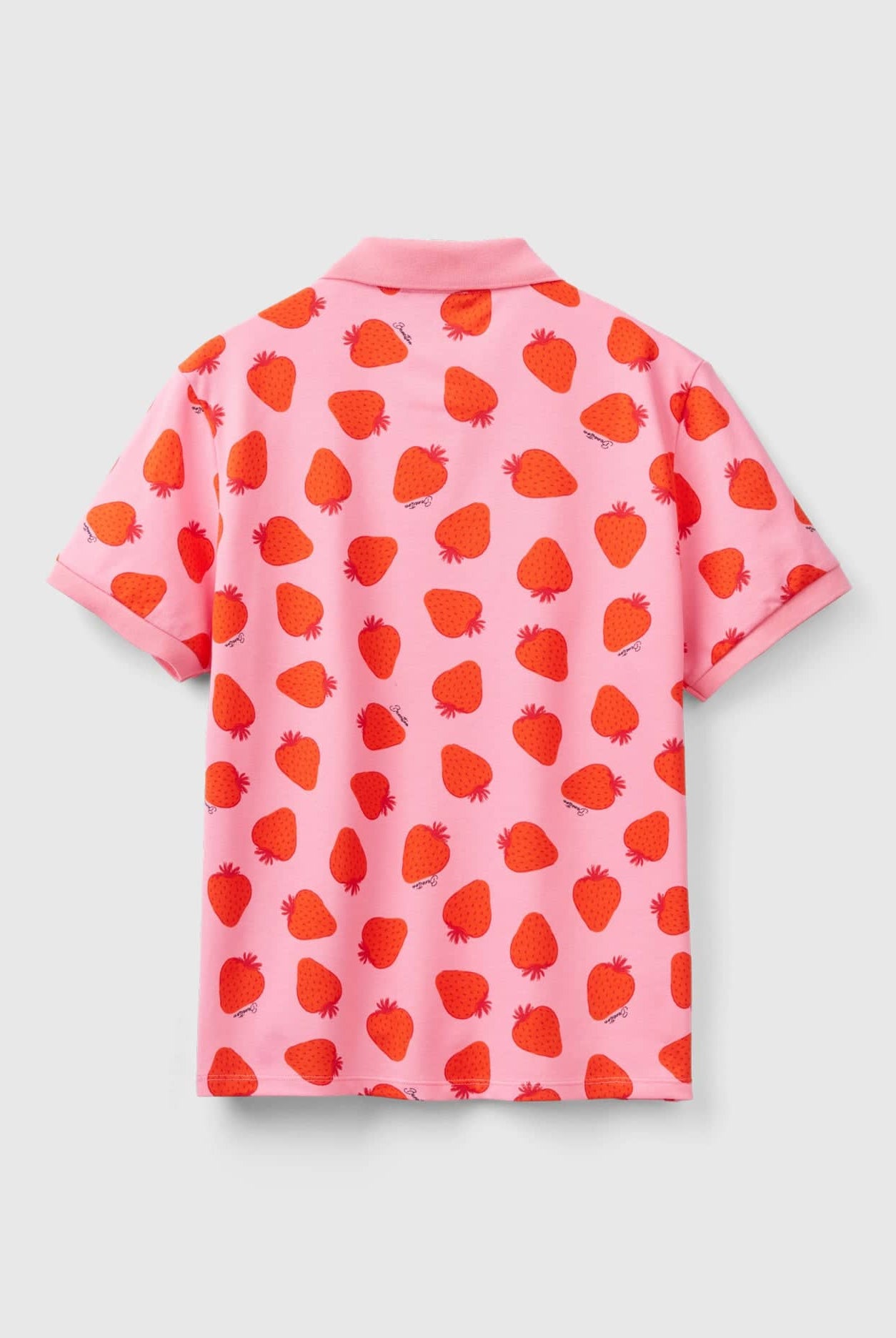 يونايتد كولورز اوف بينيتون تيشيرت بولو قطن مطاطي بتطريز لوجو على الصدر