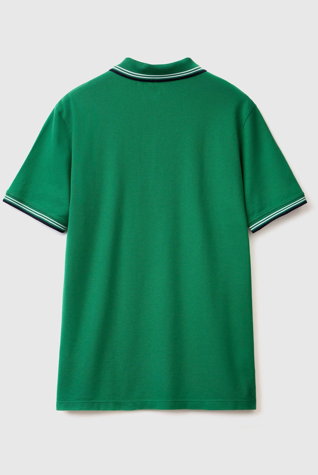 يونايتد كولورز اوف بينيتون تيشيرت بولو شبابي قطن مطاطي بأكمام قصيرة