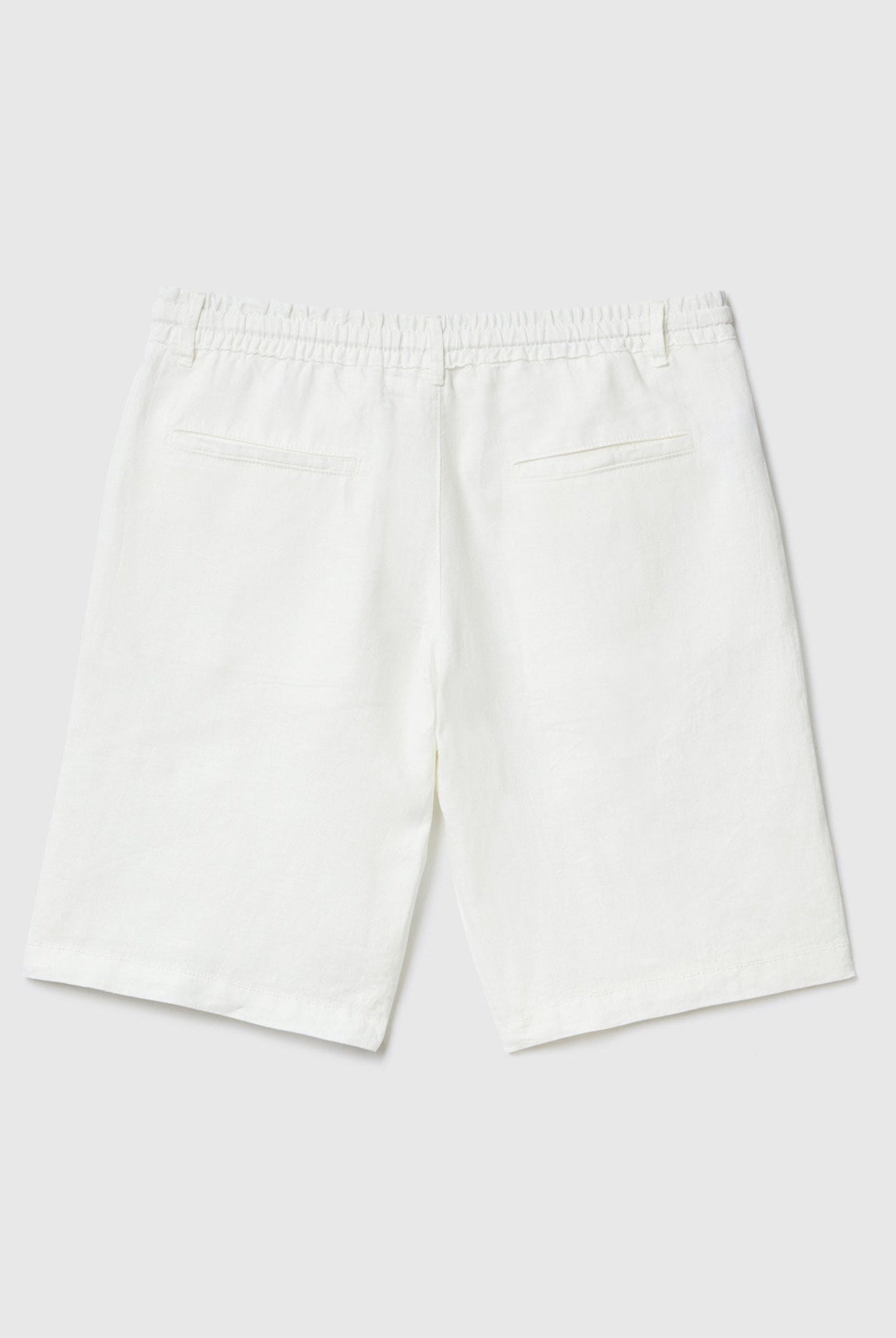 يونايتد كولورز اوف بينيتون برمودا من الكتان بنسبة 100% رجالي