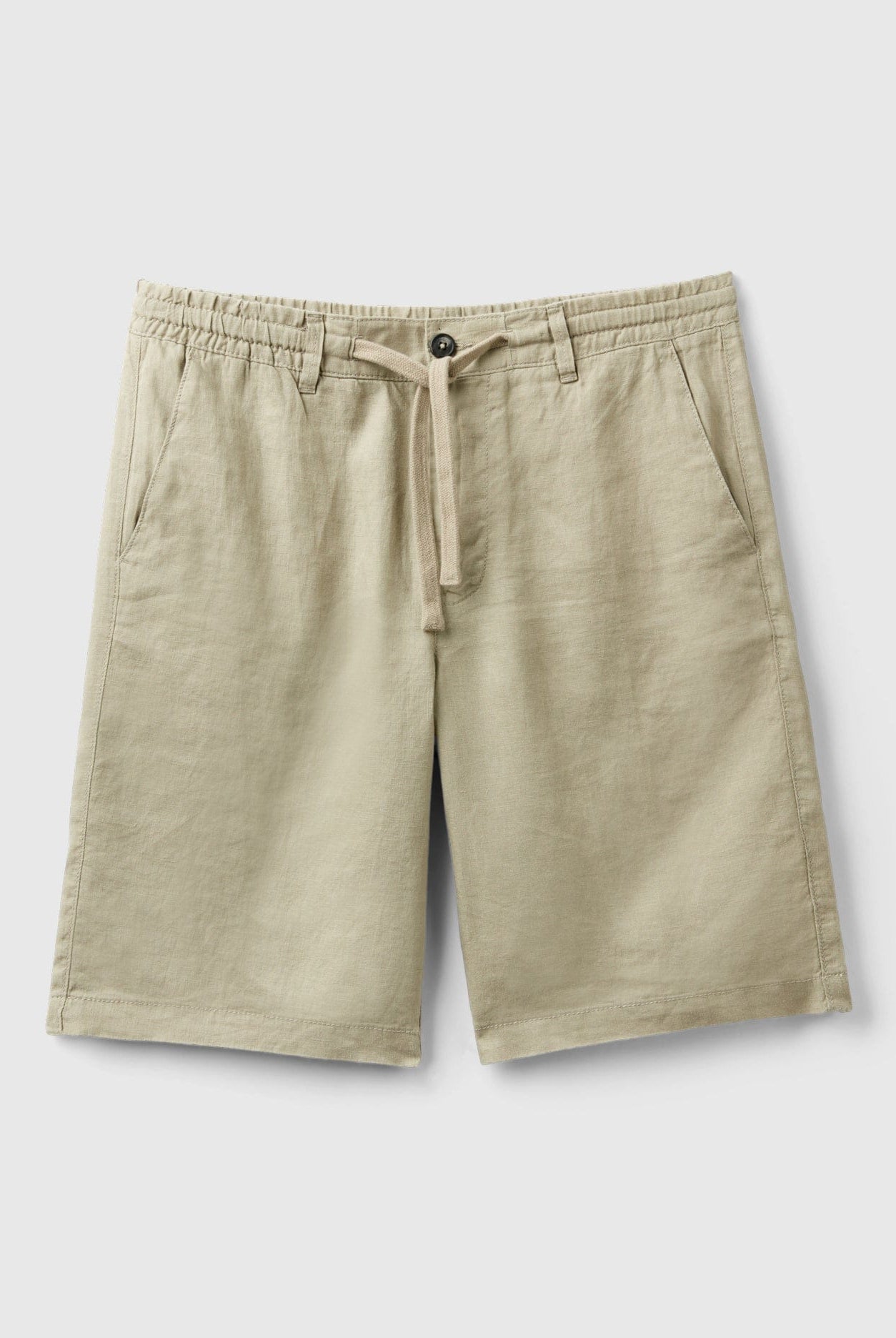 يونايتد كولورز اوف بينيتون برمودا من الكتان بنسبة 100% رجالي